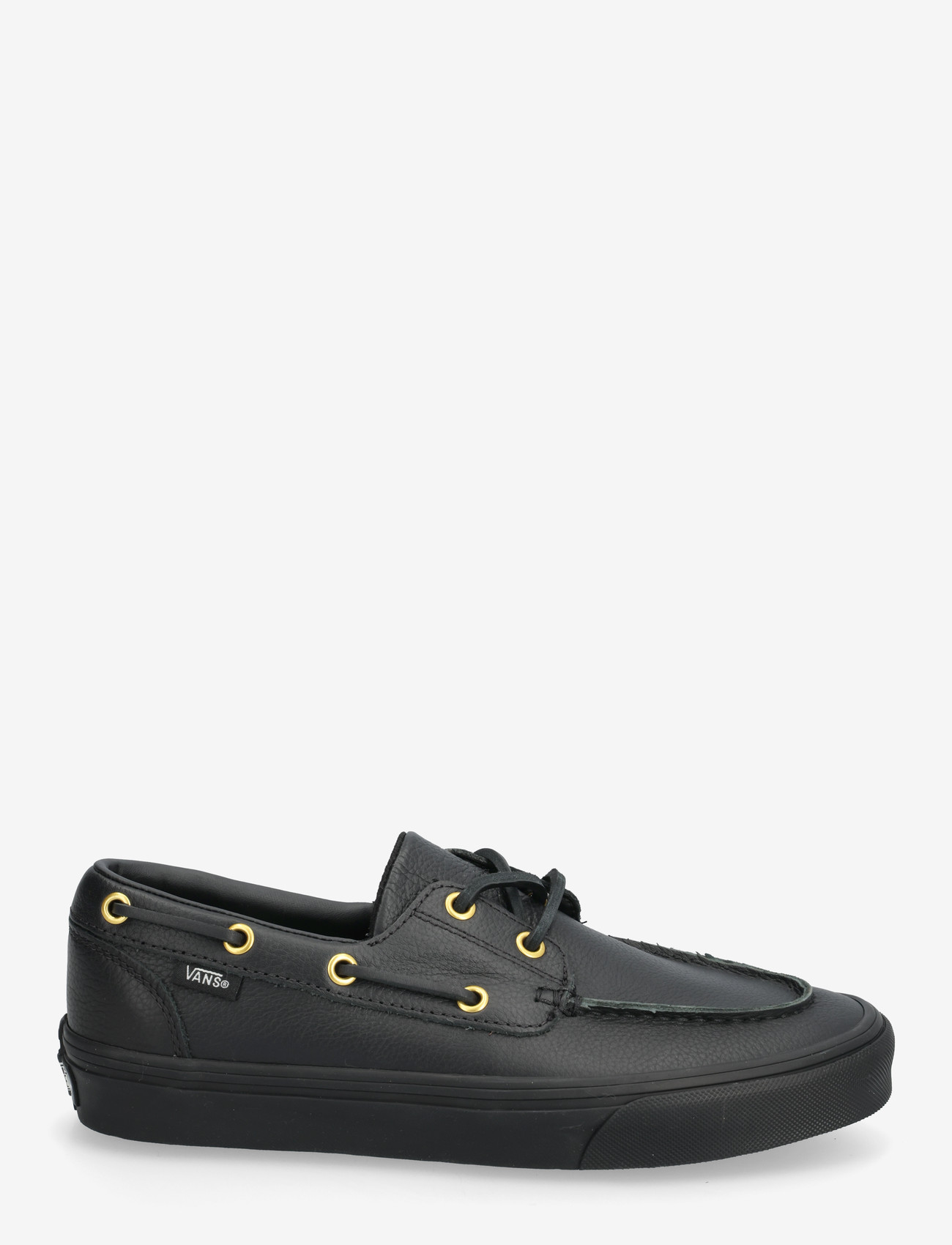 VANS - 2-Eyelet Boat Shoe - przed kostkę - black - 1