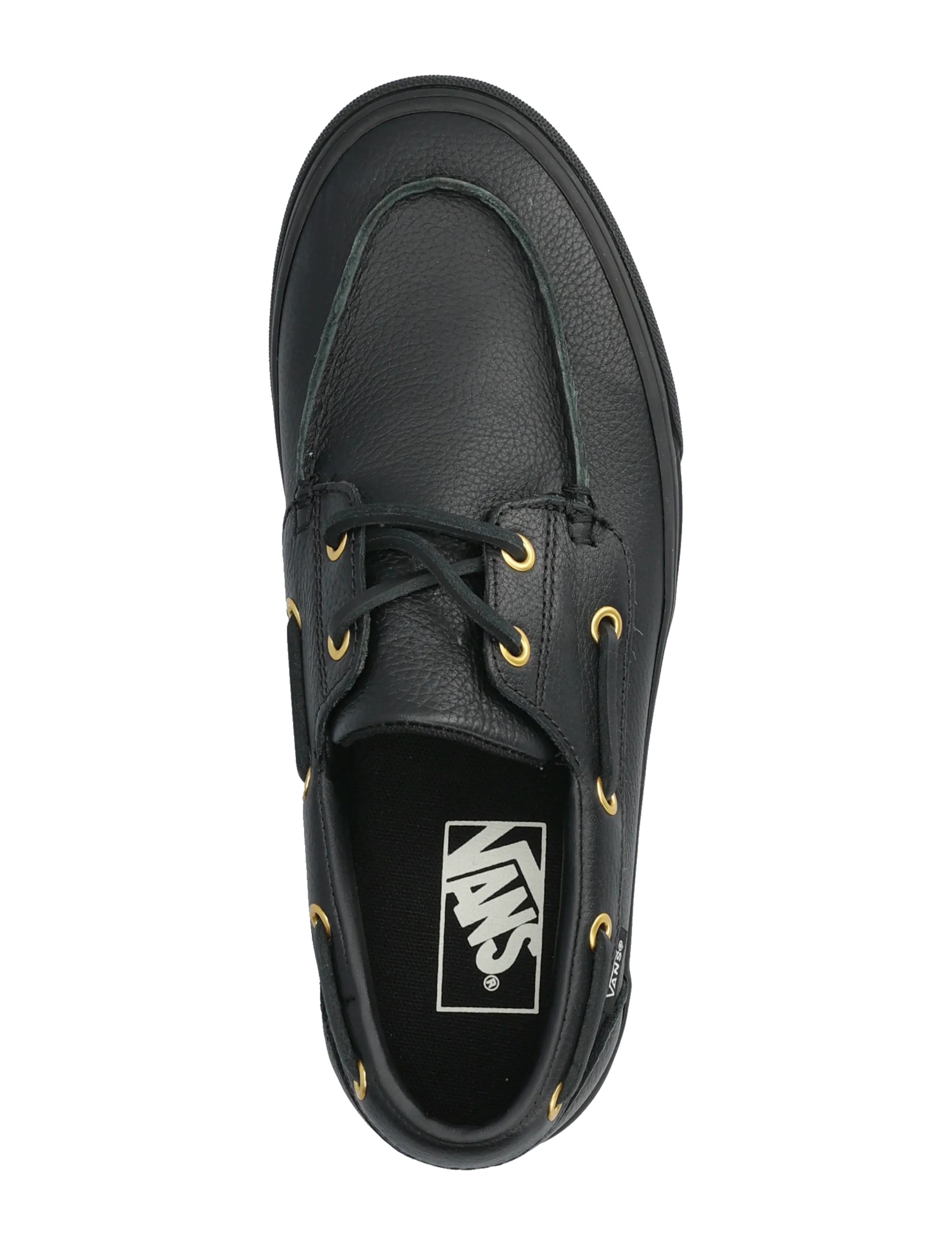 VANS - 2-Eyelet Boat Shoe - low top sneakers - black - 3