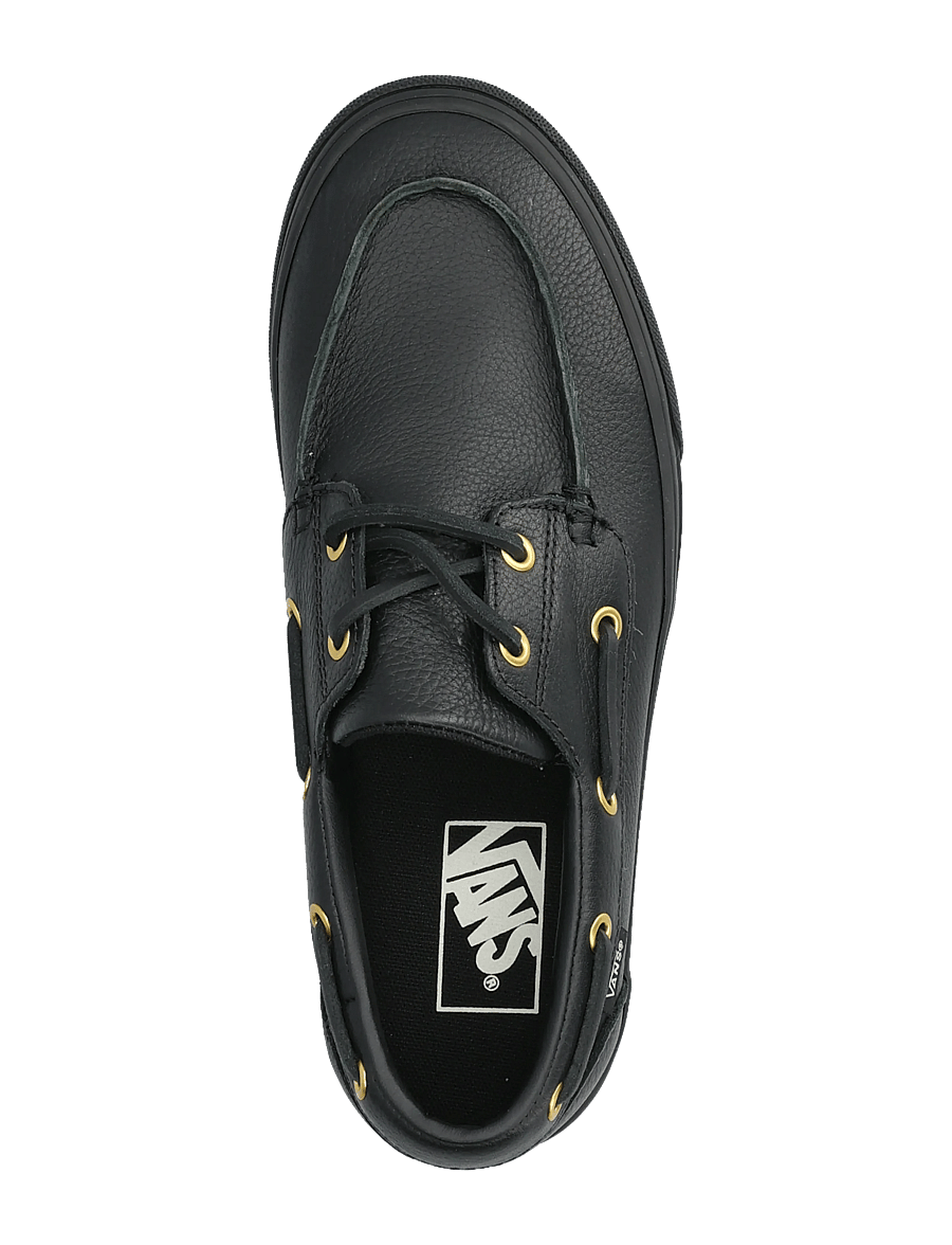 VANS - 2-Eyelet Boat Shoe - niedriger schnitt - black - 3