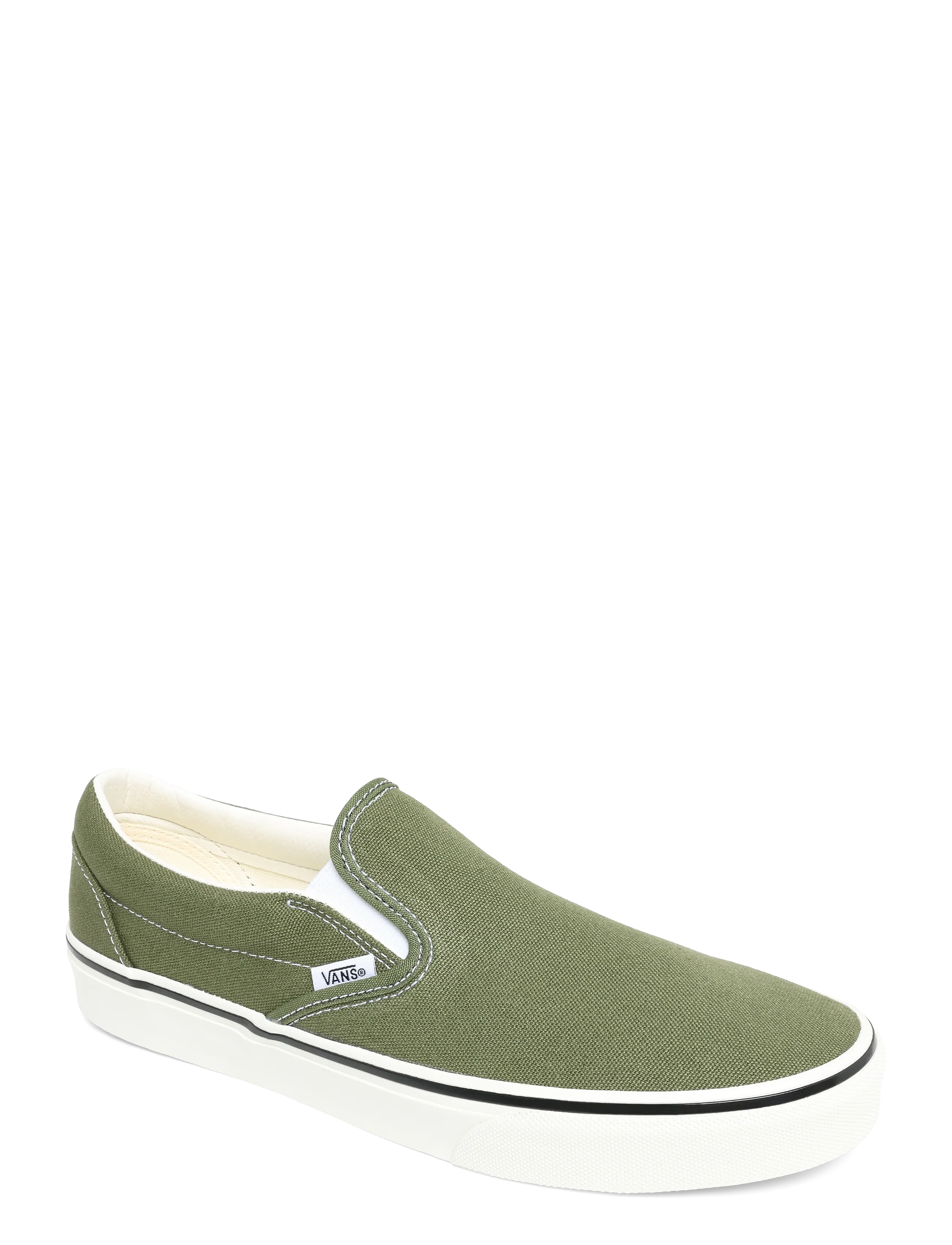 VANS Classic Slip-On, Mænd, Slip-On Sko, Kakigrøn, Str: 40