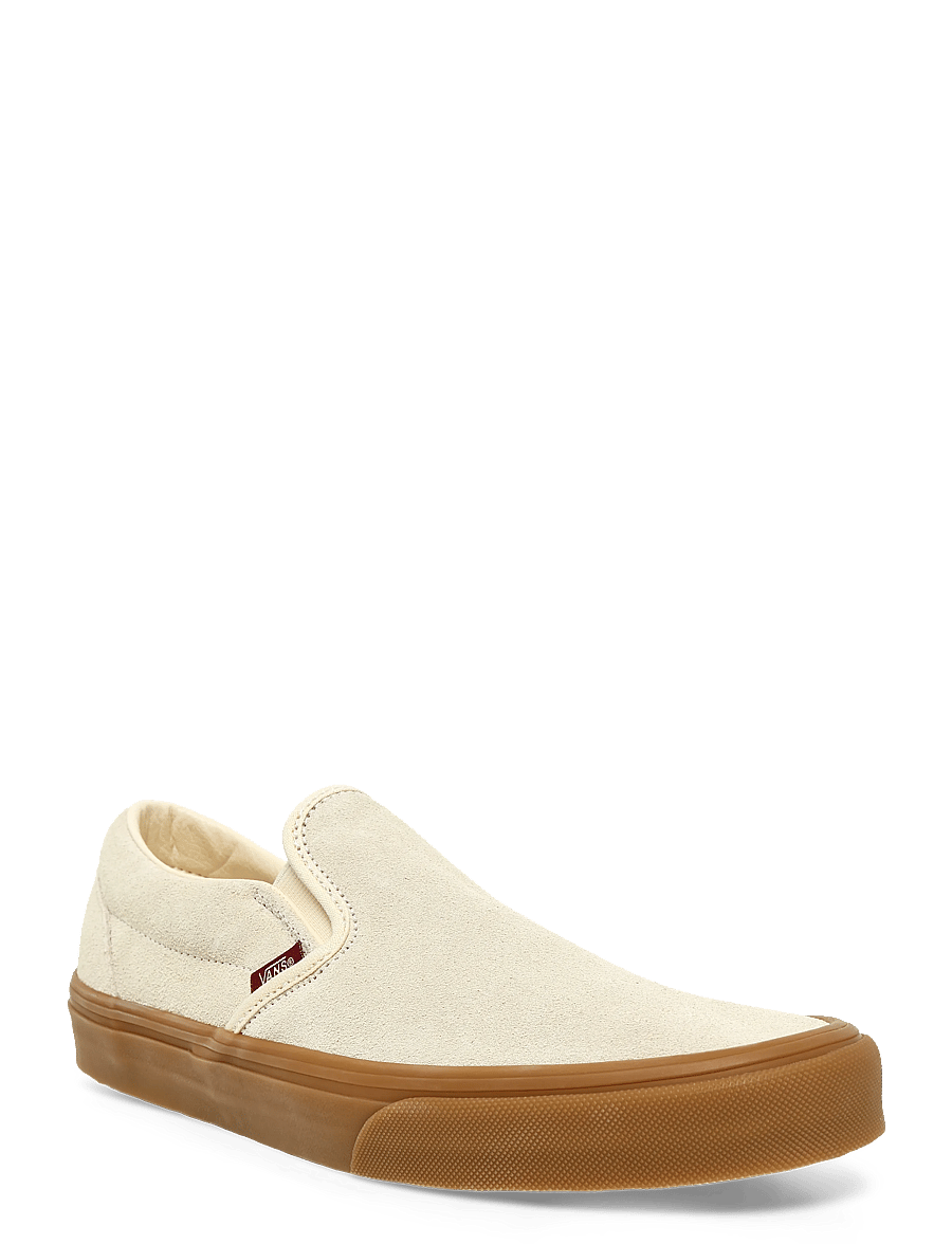 VANS - Classic Slip-On - kõrge säärega tossud - cream/burgundy - 0