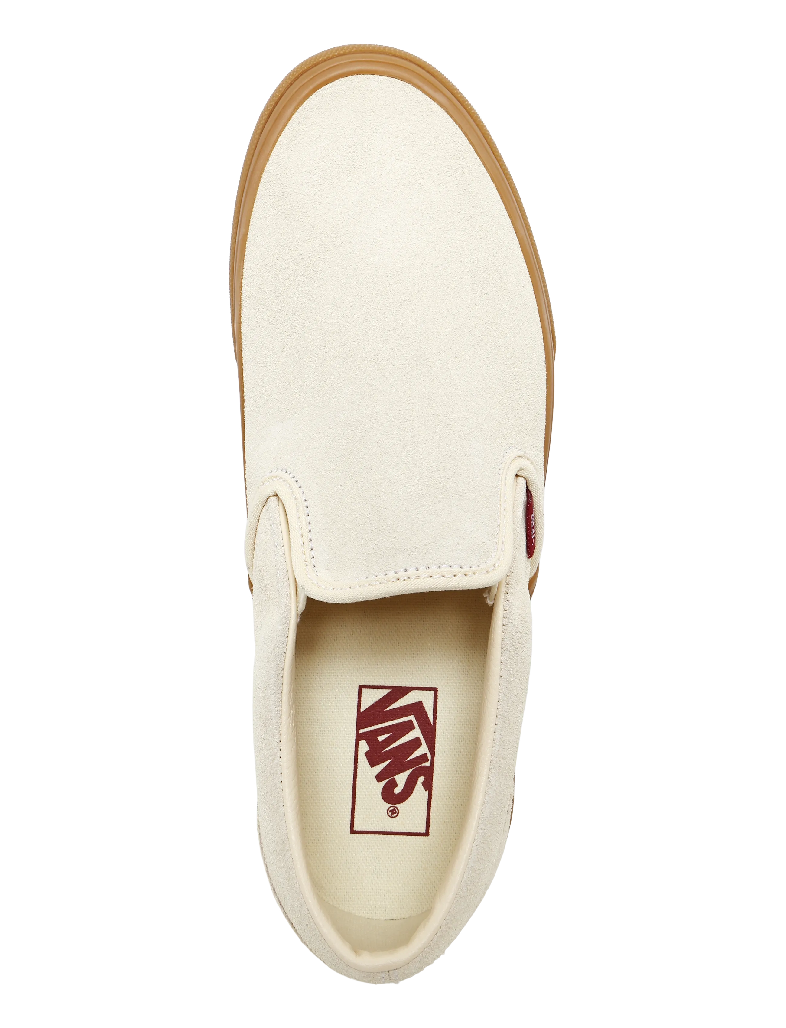 VANS - Classic Slip-On - cream/burgundy - 3