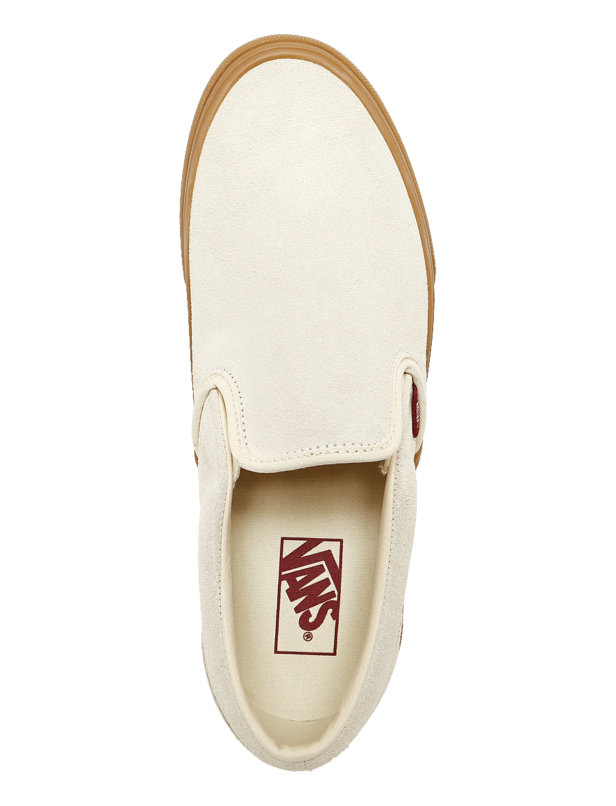 VANS - Classic Slip-On - kõrge säärega tossud - cream/burgundy - 3