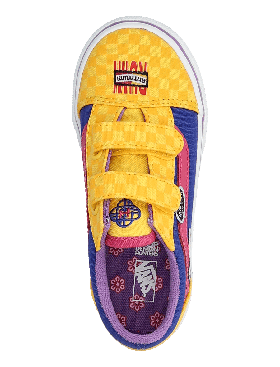 VANS - Old Skool V - canvas-sneaker - yellow - 3
