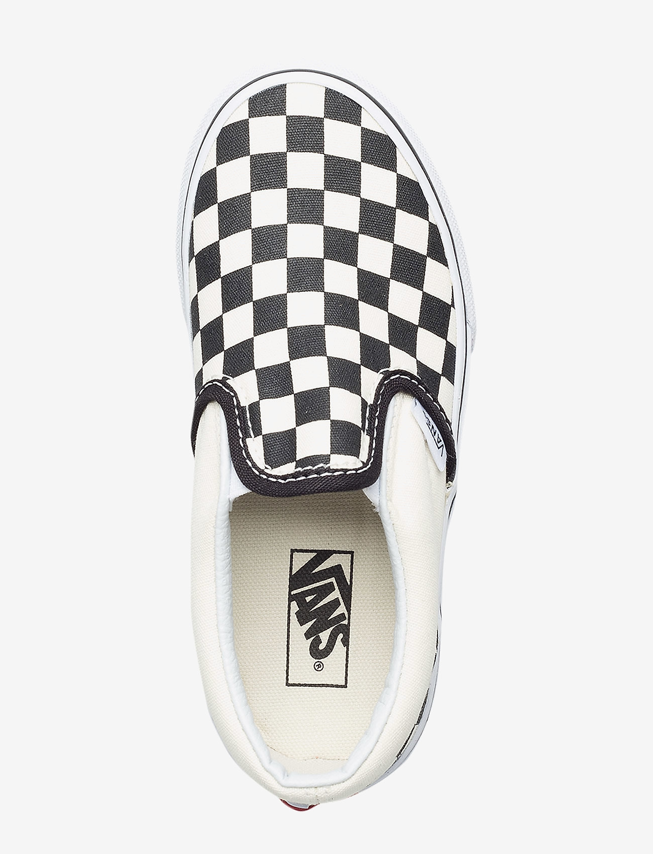 VANS - Classic Slip-On - låga sneakers - checkerboard black/white - 2