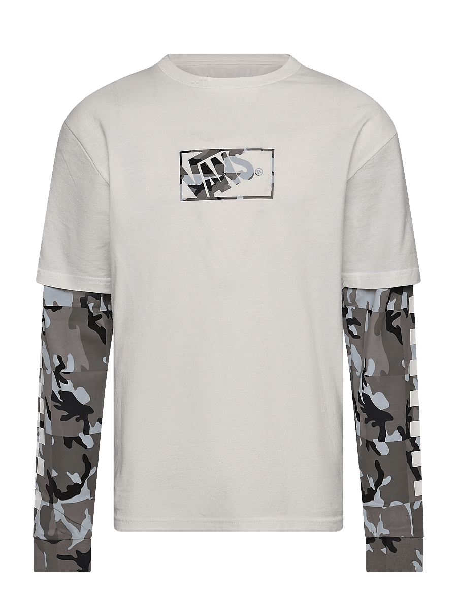 VANS - Camo Twofer - langärmelig - white - 0