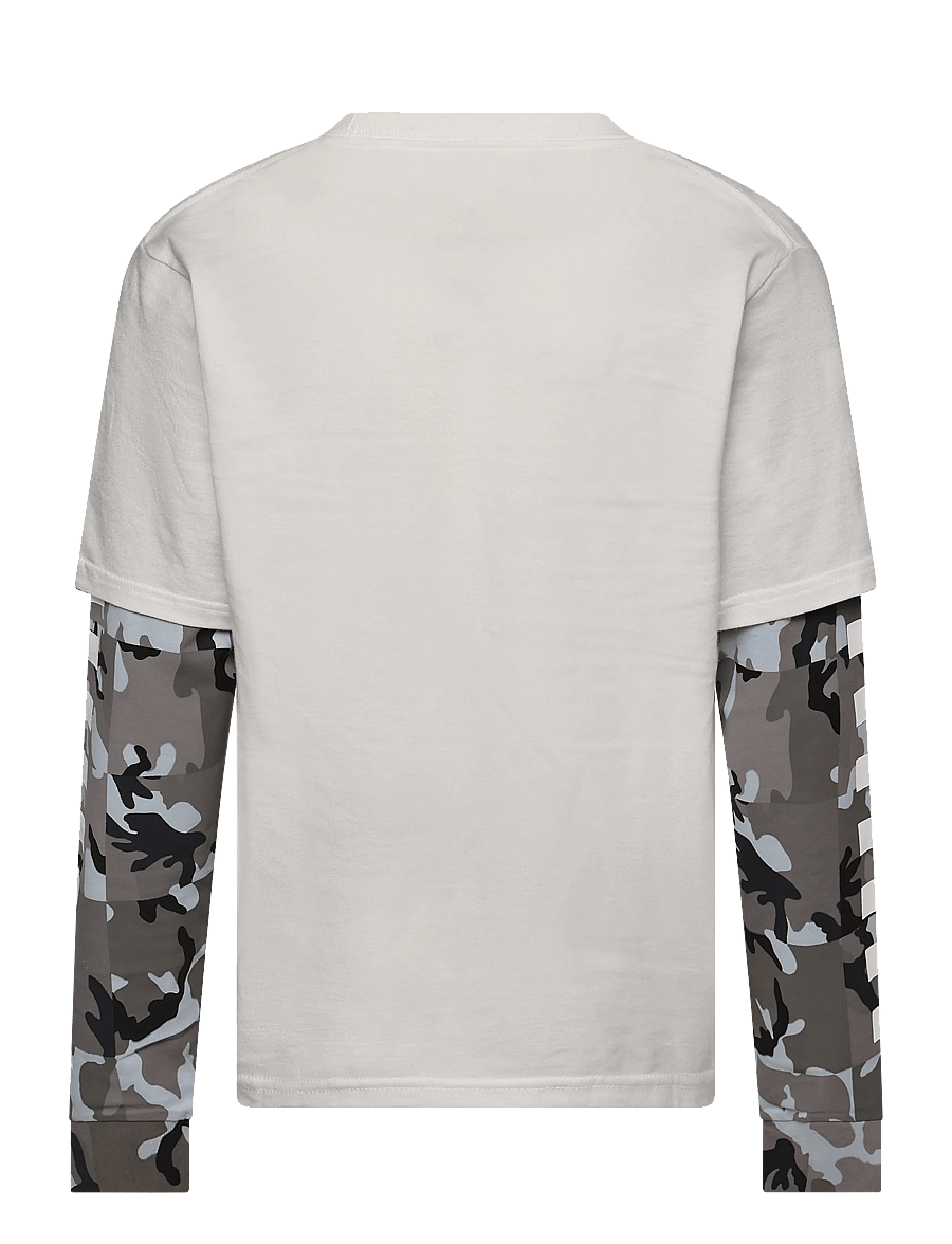 VANS - Camo Twofer - langärmelig - white - 1