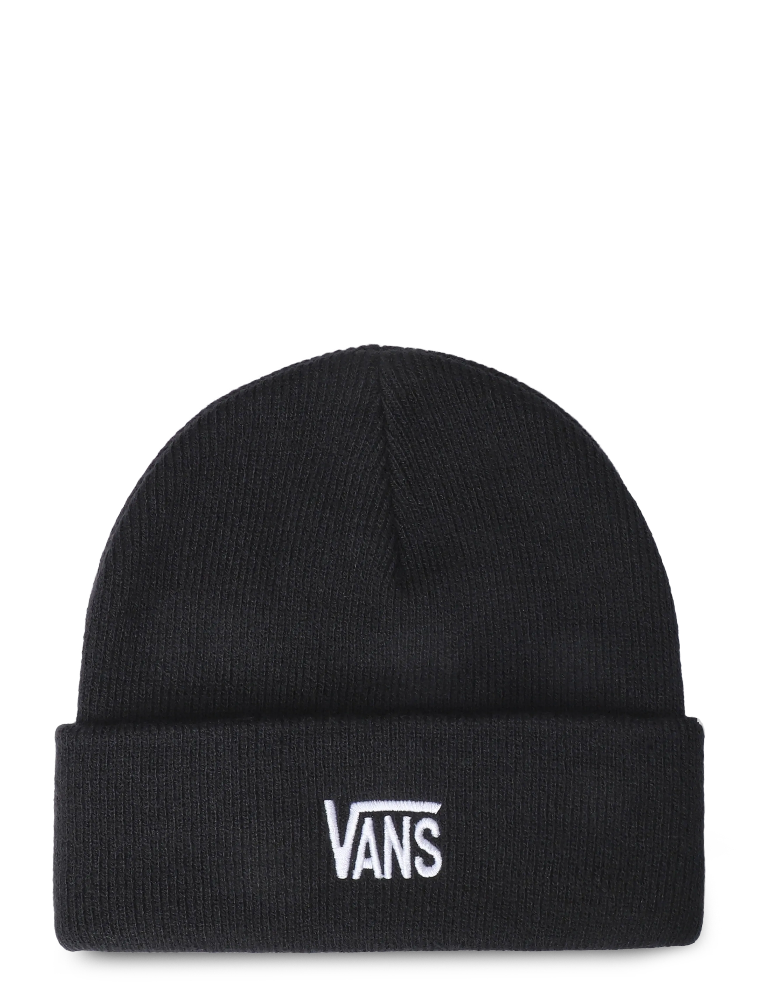 VANS Stretch Logo Tall Cuff Beanie - Winteraccessoires - BLACK / black