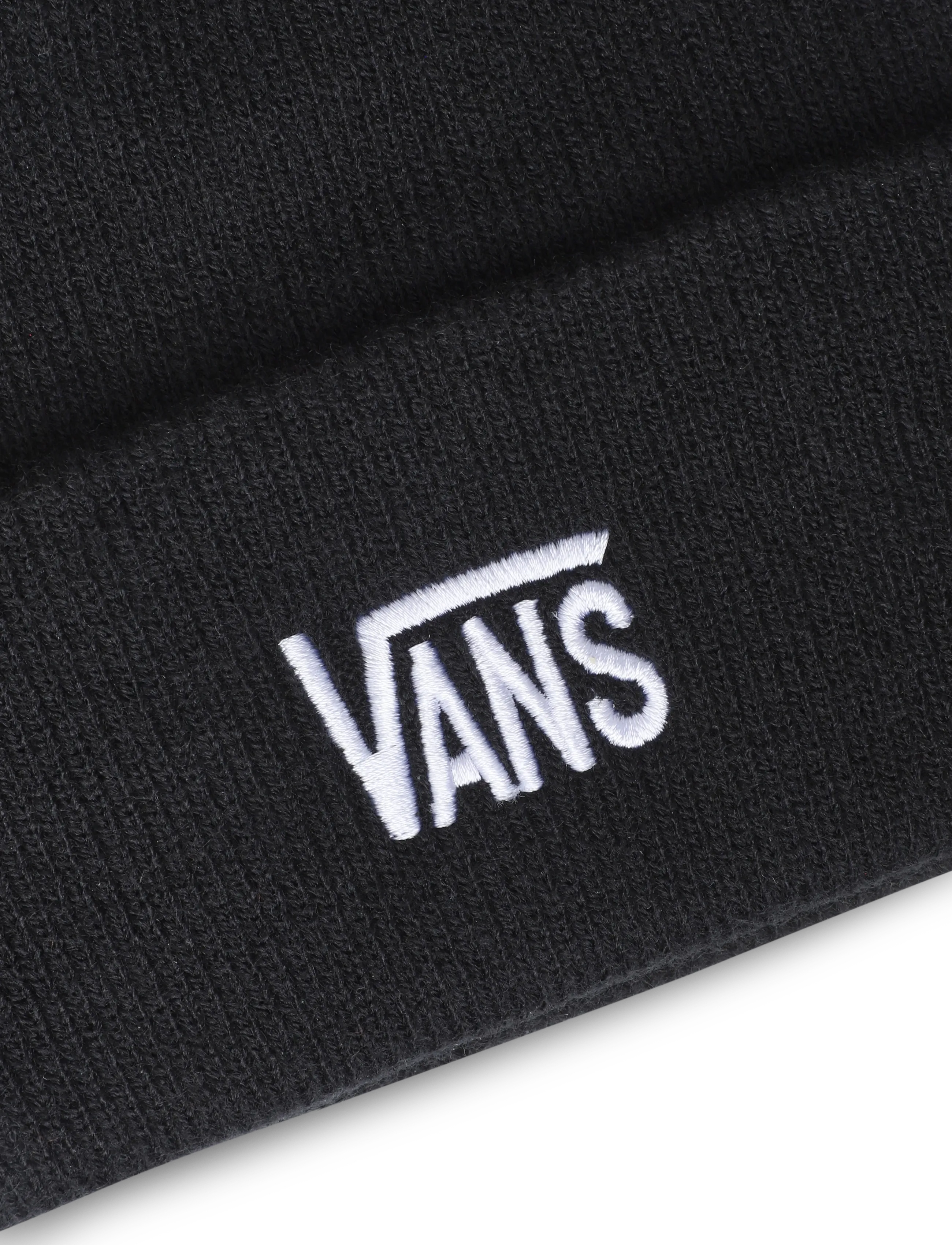 VANS - Stretch Logo Tall Cuff Beanie - black - 2