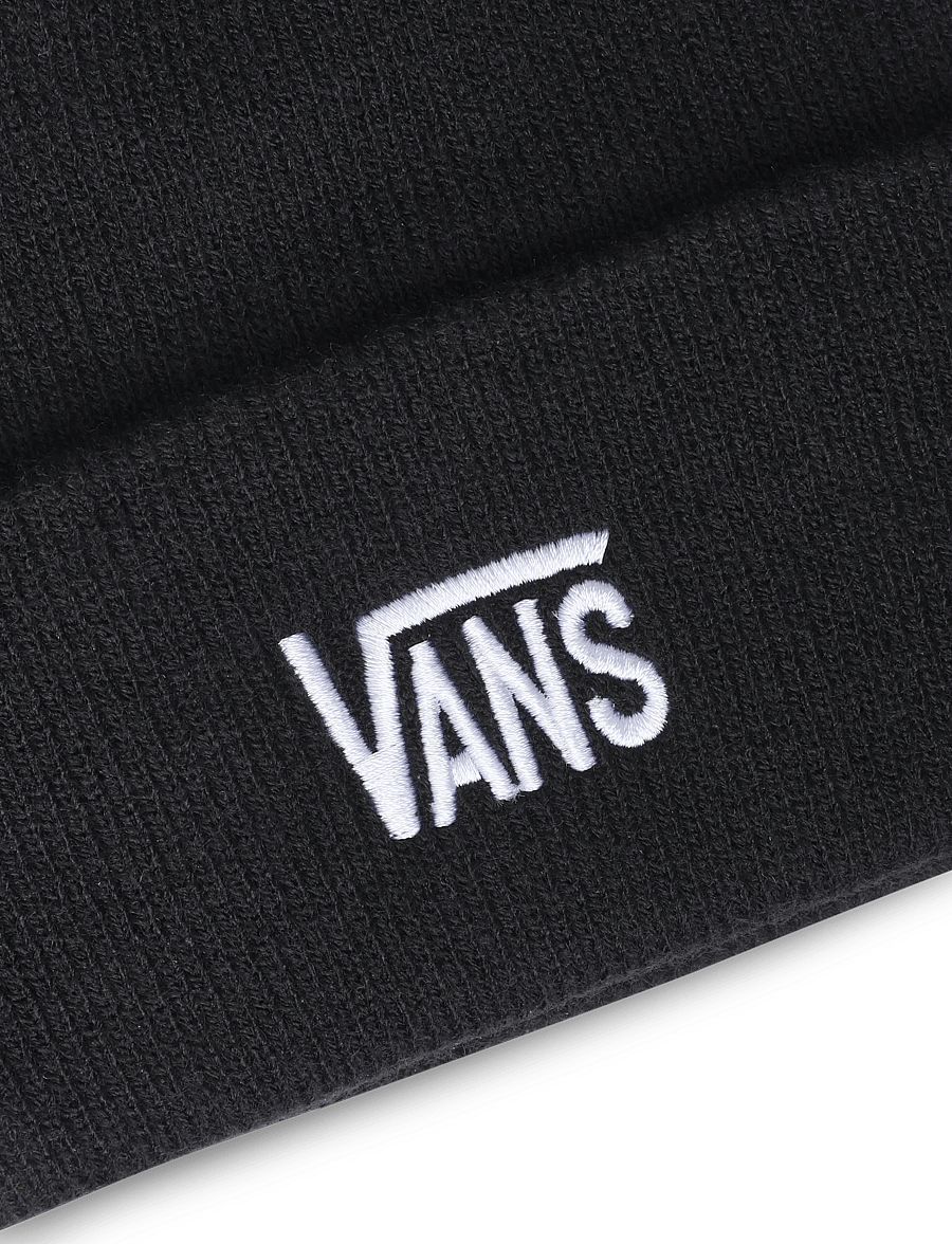 VANS - Stretch Logo Tall Cuff Beanie - beanies - black - 2