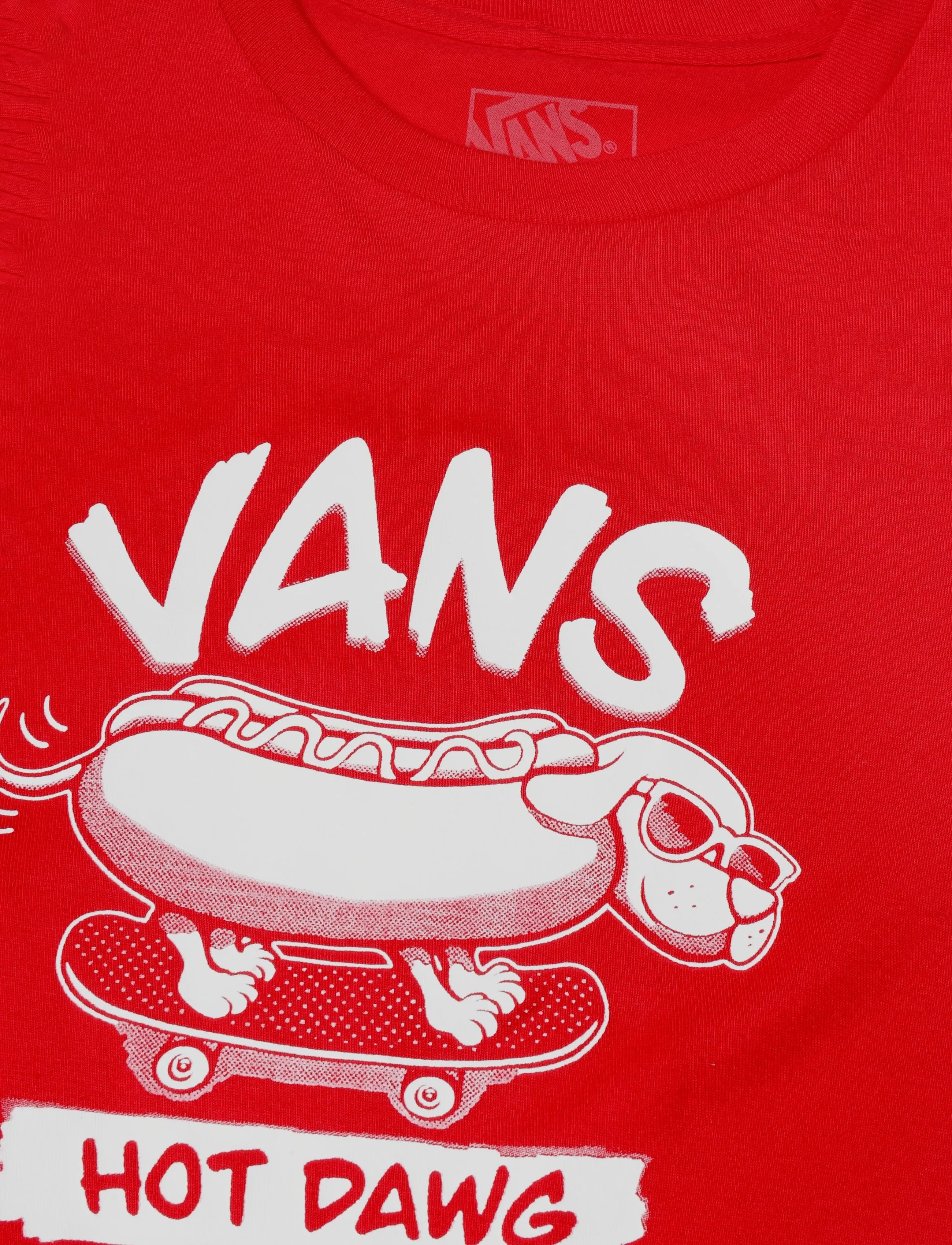 VANS - Hot Dawg SS Tee - racing red - 2