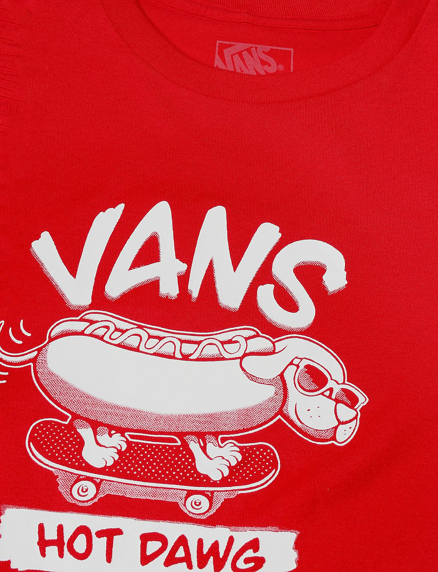 VANS - Hot Dawg SS Tee - kurzärmelig - racing red - 2