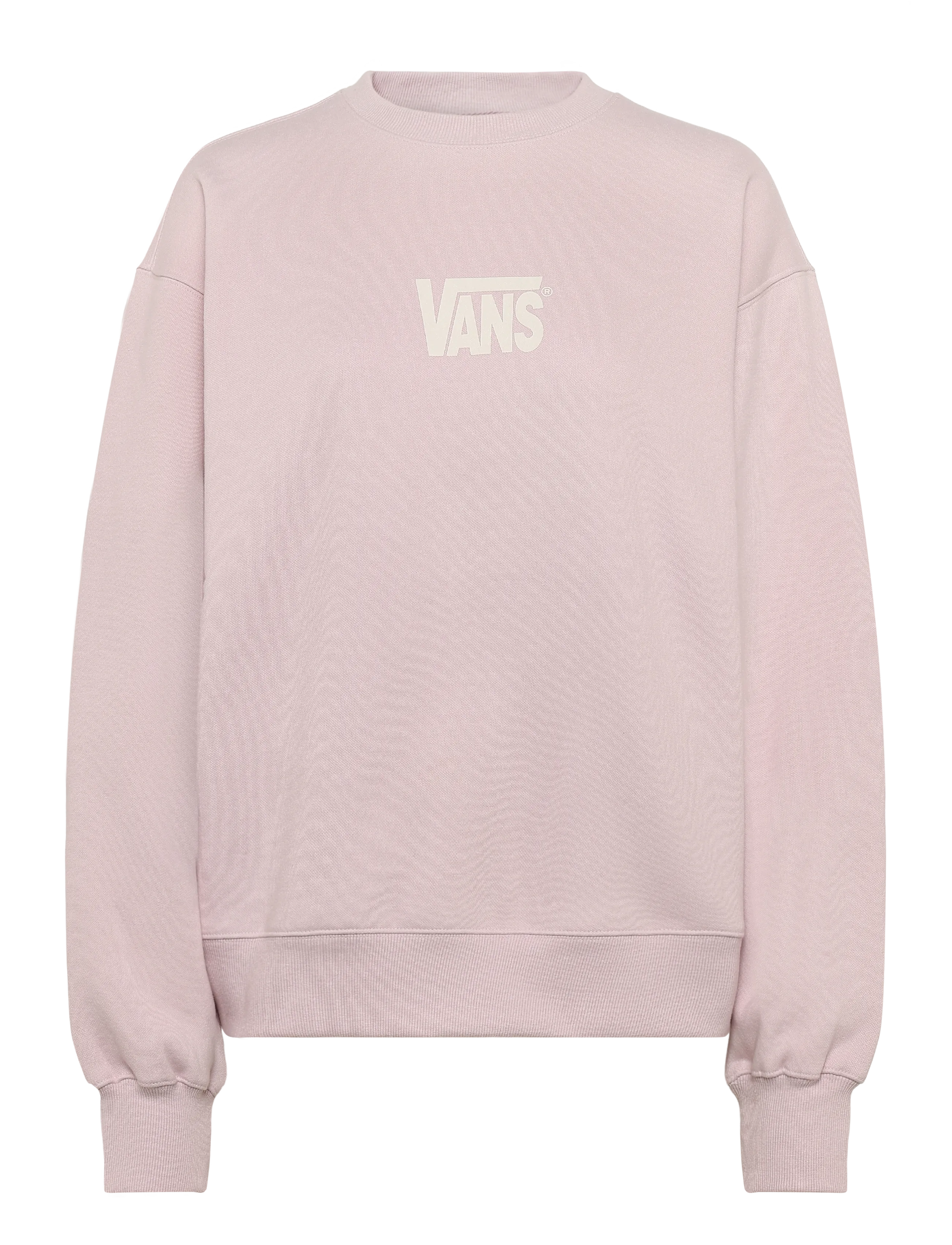VANS Stretch Logo Crew - Dressipluusid - PALE PETAL / pink/rose