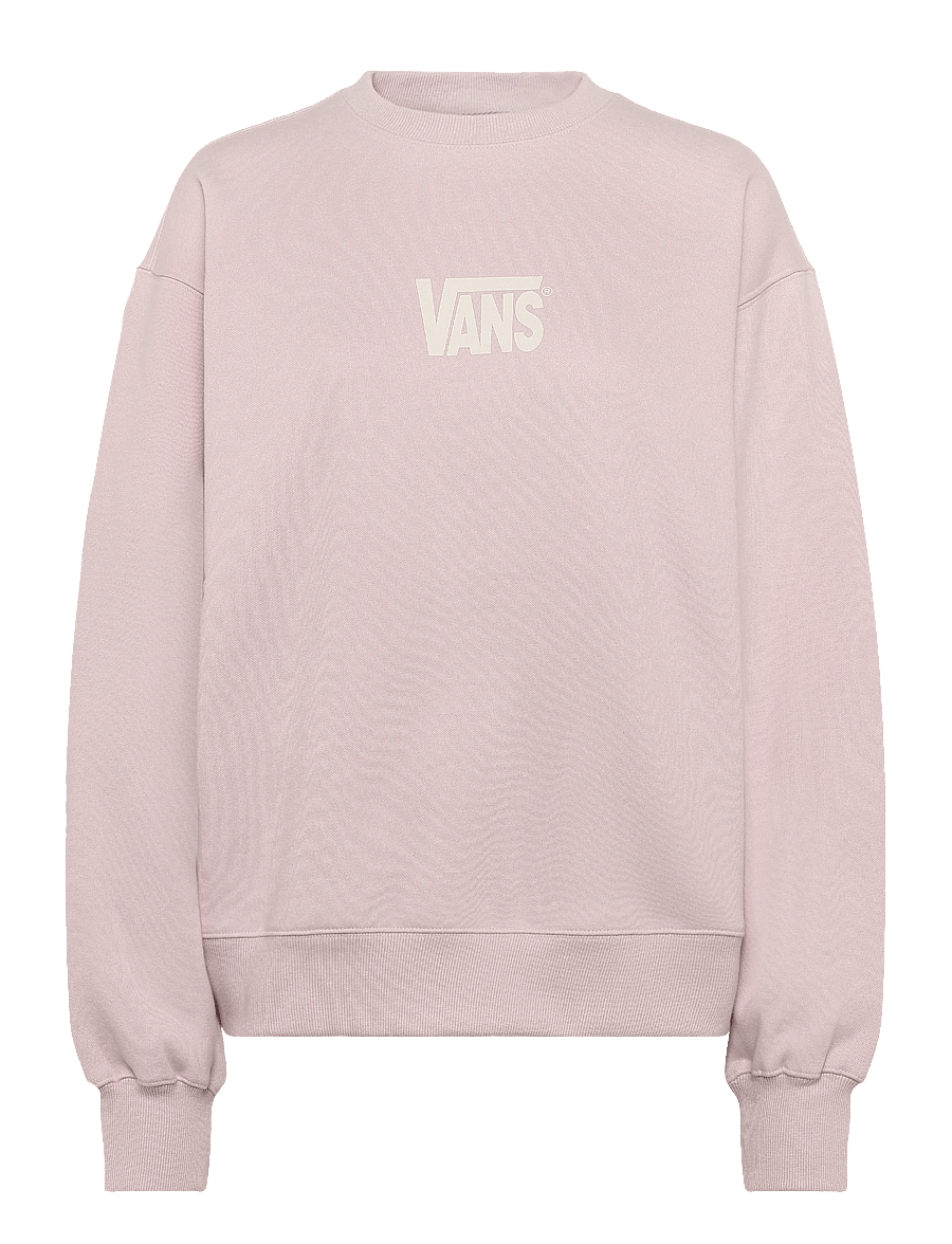 VANS - Stretch Logo Crew - overdele - pale petal - 1