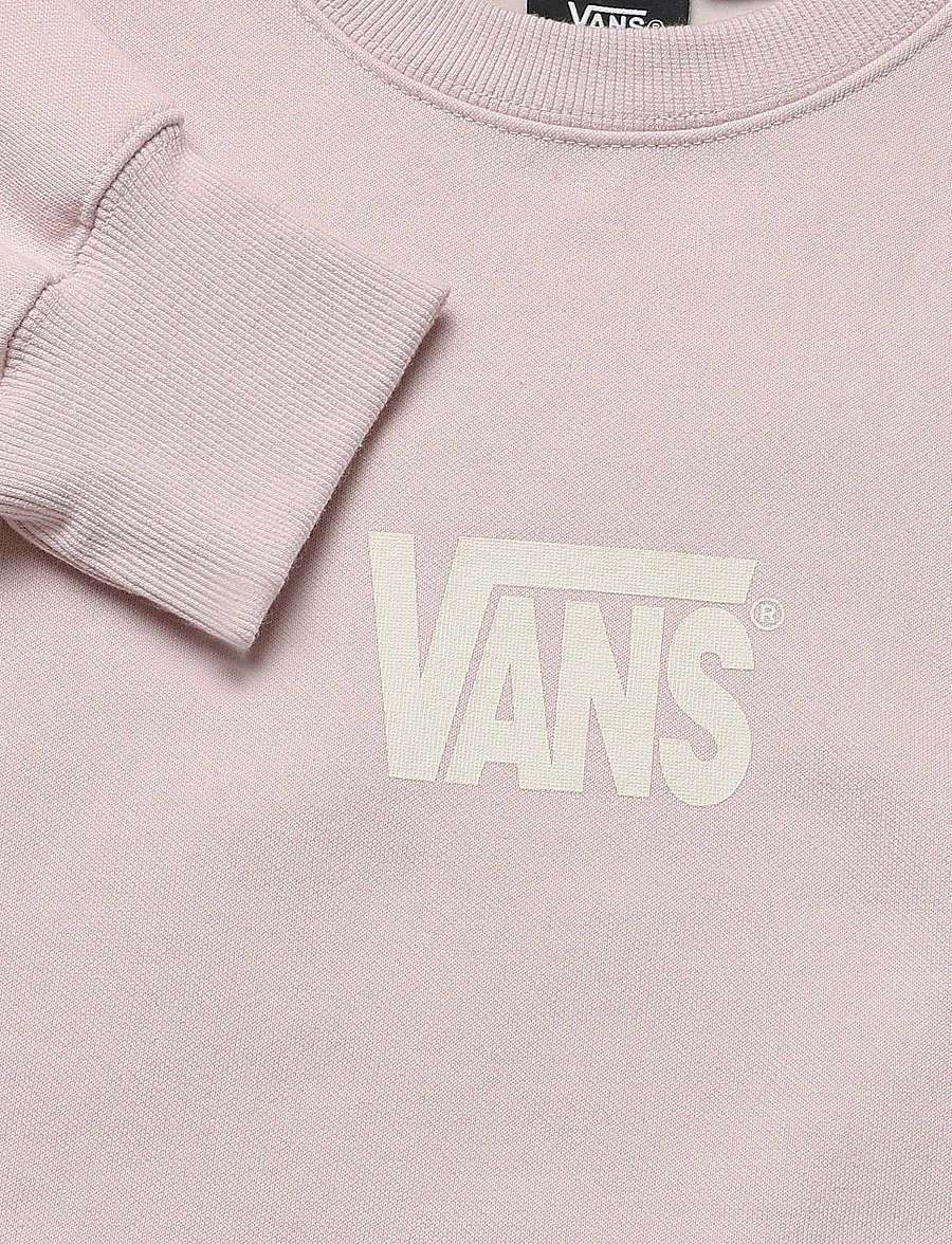 VANS - Stretch Logo Crew - overdele - pale petal - 5