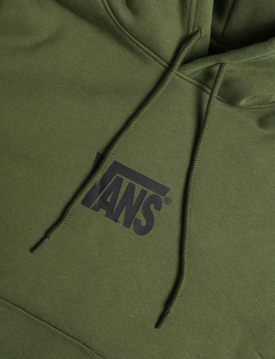 VANS - Stretch Logo Pullover - overdele - green balsam - 2