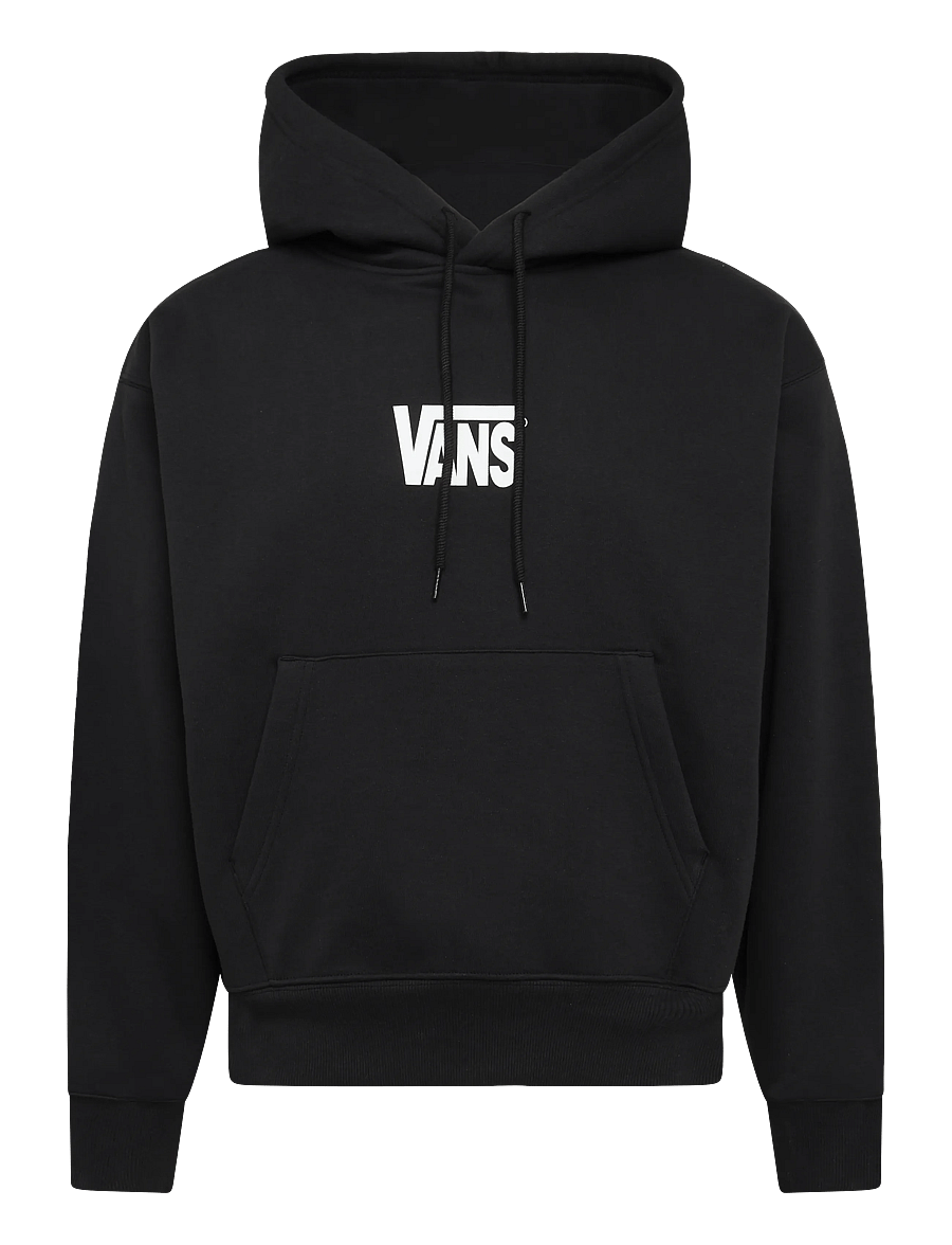 VANS - Stretch Logo Pullover - sweatshirts - black/white - 0