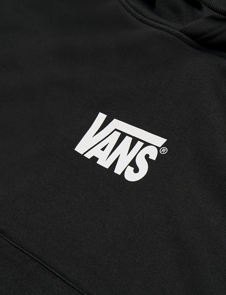 VANS - Stretch Logo Pullover - sweatshirts - black/white - 2