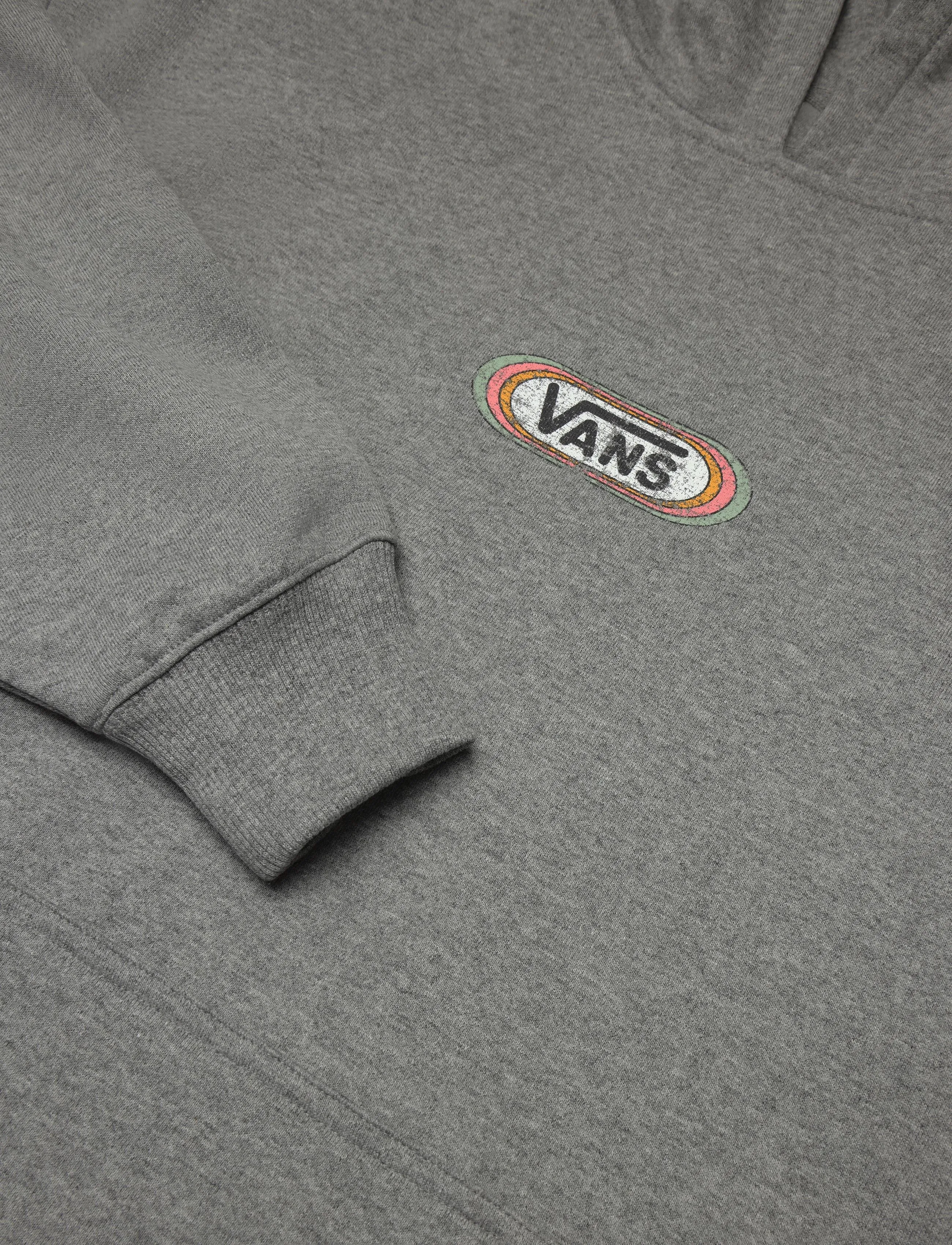 VANS - Cali Stamp Oversized Pullover - cement heather - 2