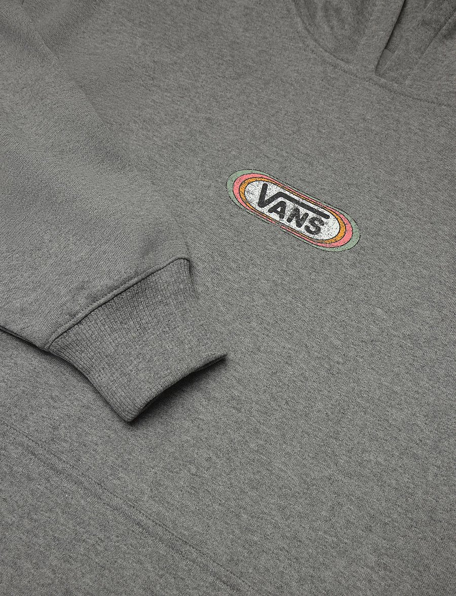 VANS - Cali Stamp Oversized Pullover - overdele - cement heather - 2