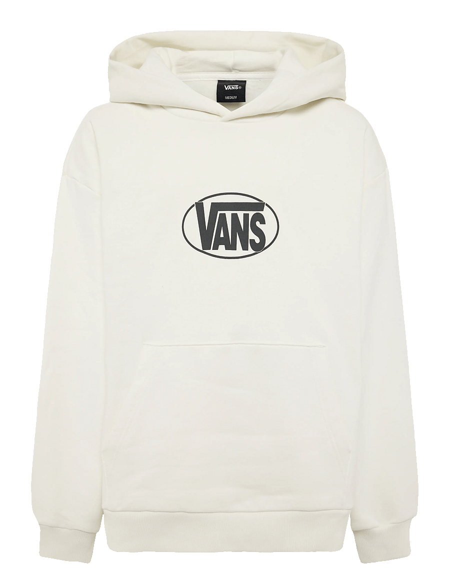 VANS - Oval Logo Relaxed Pullover - sweatshirts - marshmallow - 1