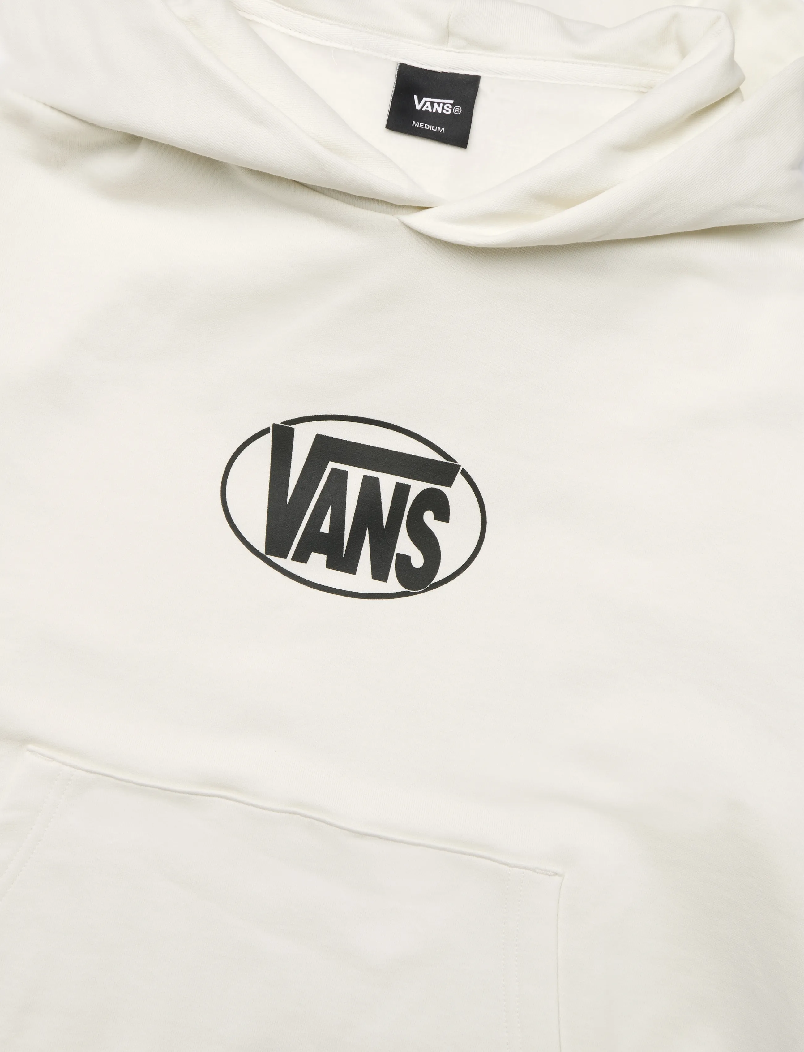 VANS - Oval Logo Relaxed Pullover - marshmallow - 2