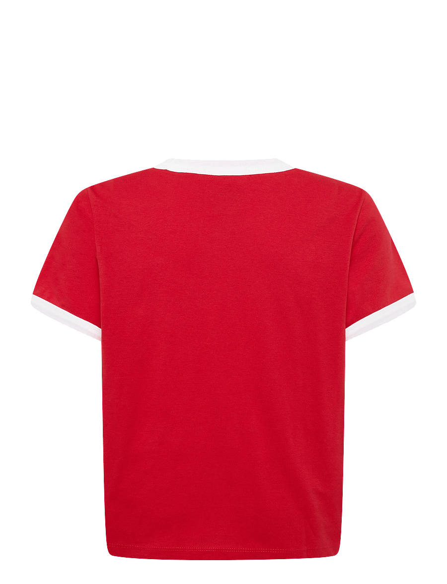 VANS - Center Chest Ringer SS Tee - racing red - 1