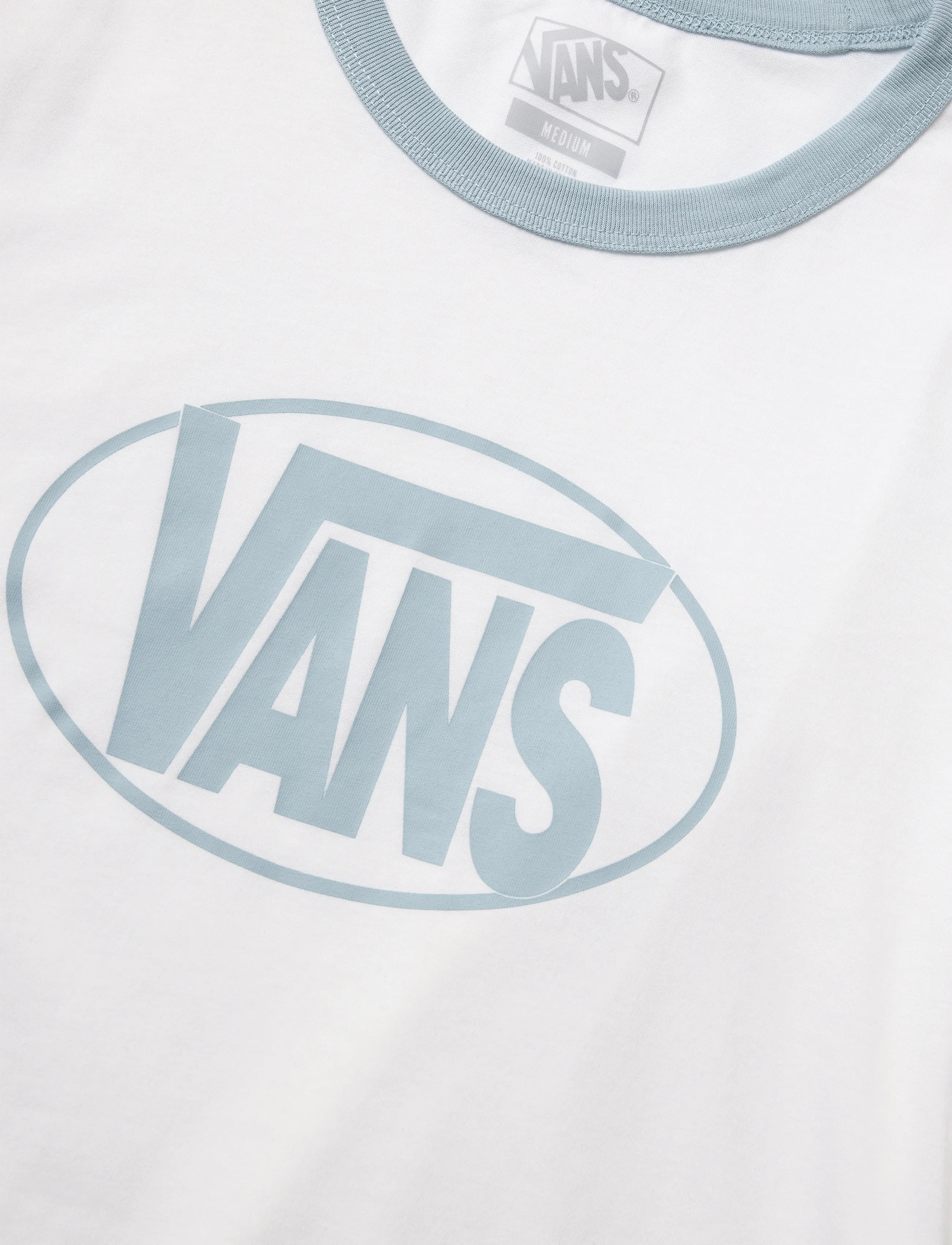 VANS - Center Chest Ringer SS Tee - white - 2