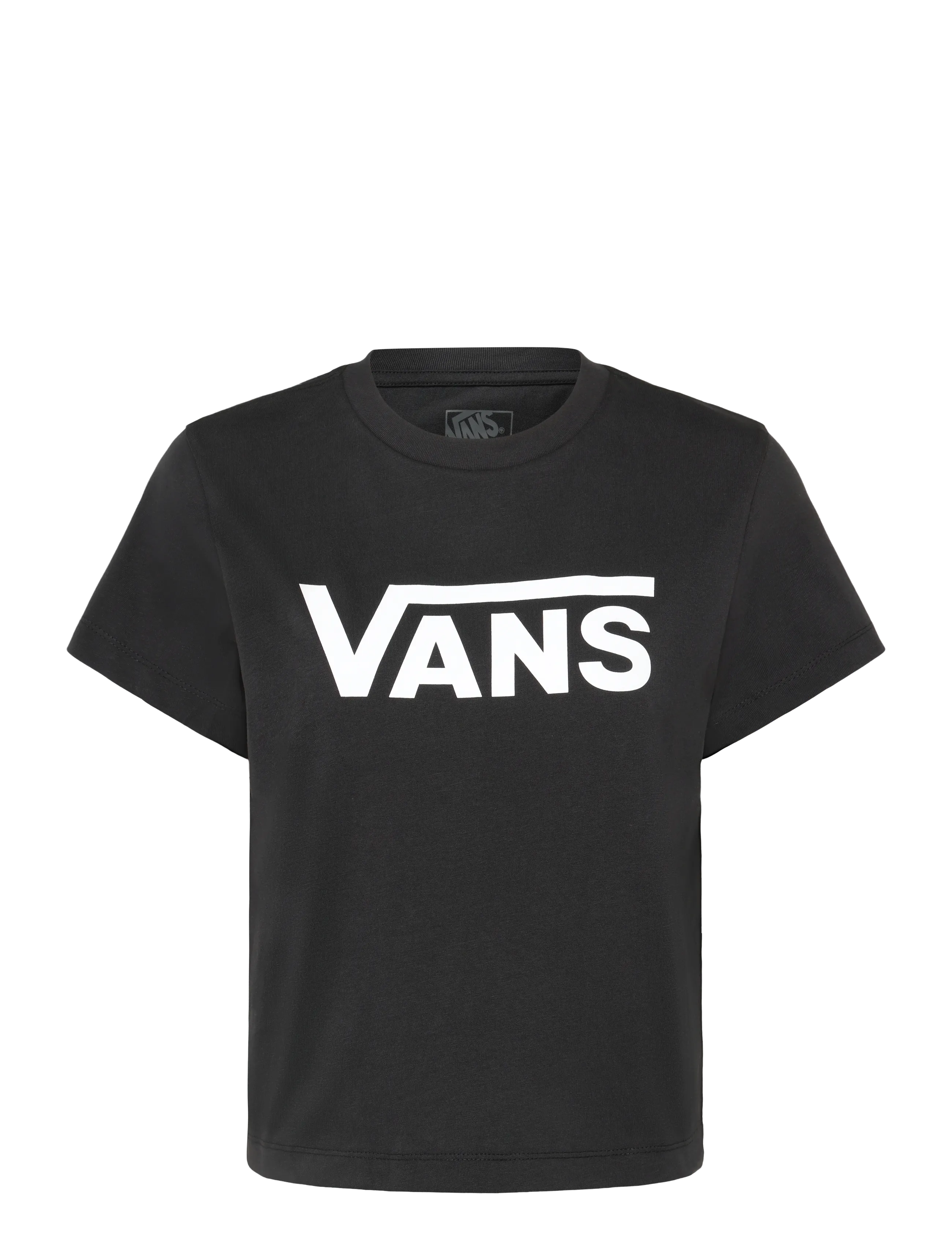 VANS Flying V Crew SS Tee - Kläder - BLACK / black