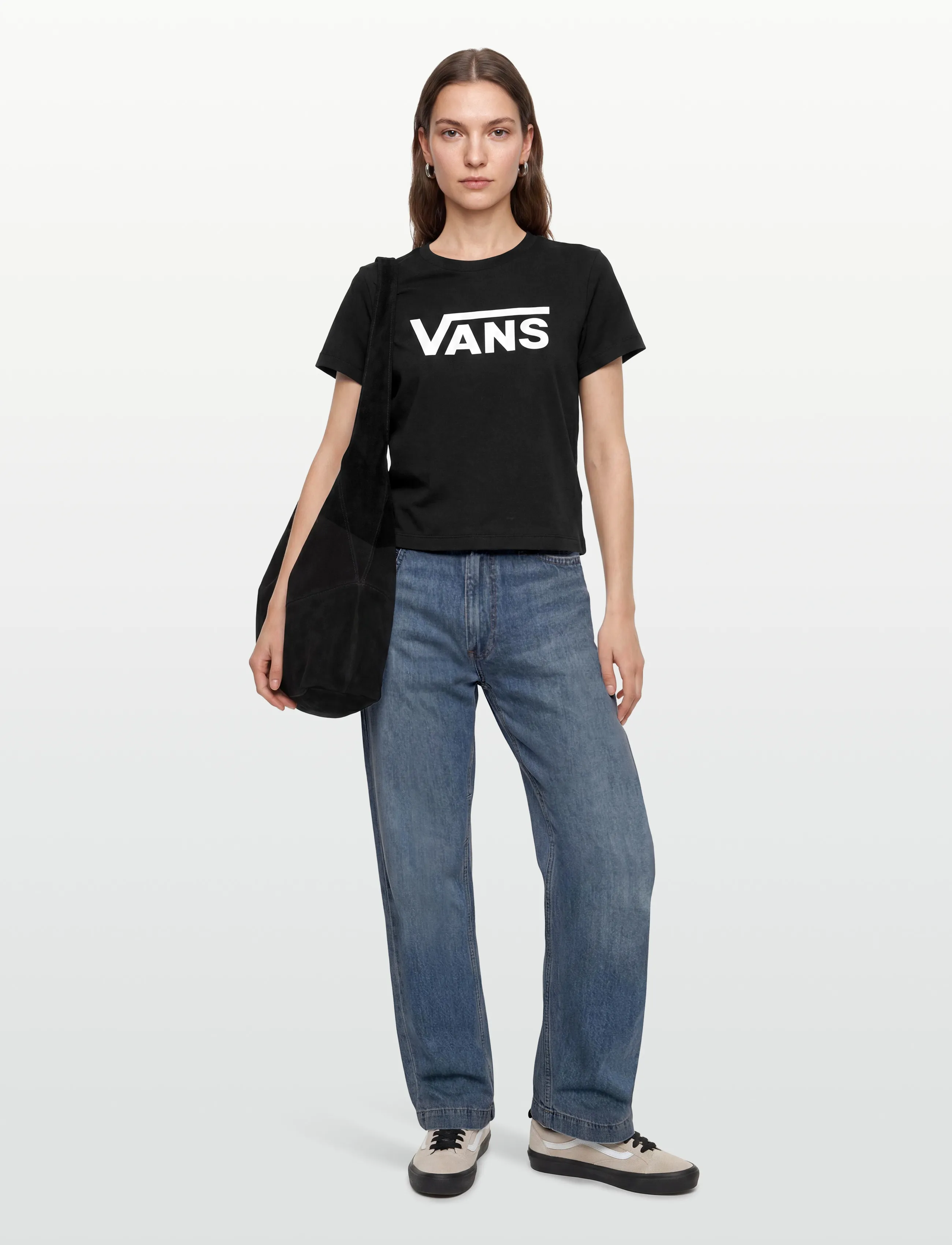 VANS Flying V Crew Ss Tee, XXL, Sport Oberteile, Schwarz - T-shirts, Männerswear