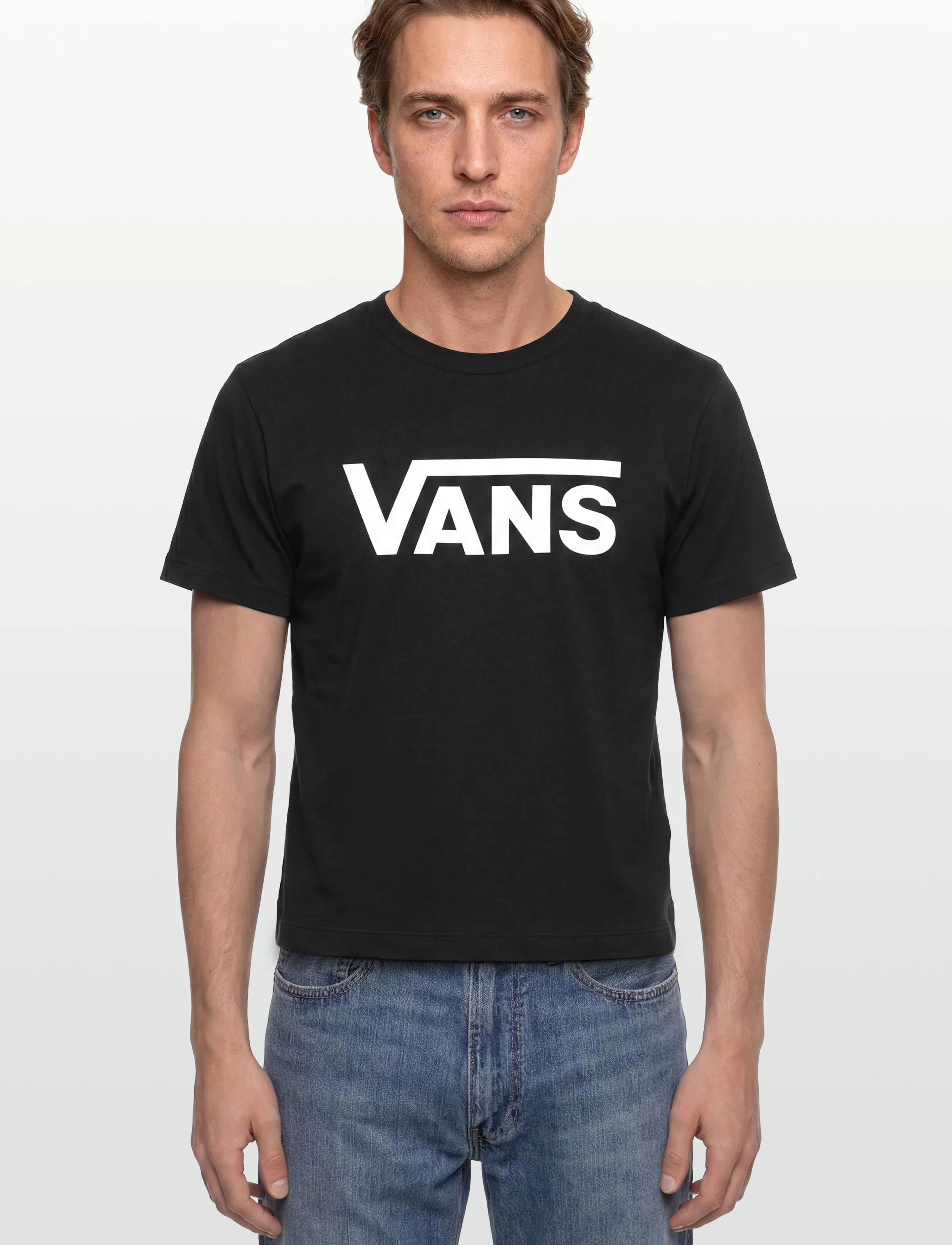 VANS - Flying V Crew SS Tee - alussärgid ja t-särgid - black - 3