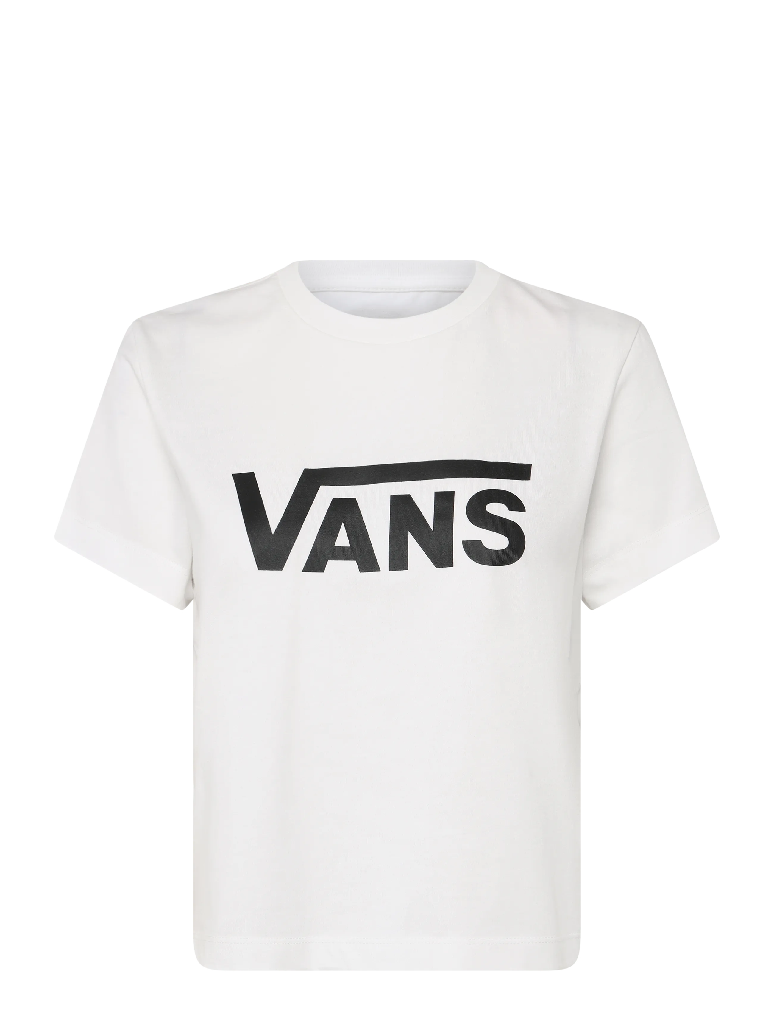 VANS Flying V Crew SS Tee - Kläder - WHITE / white