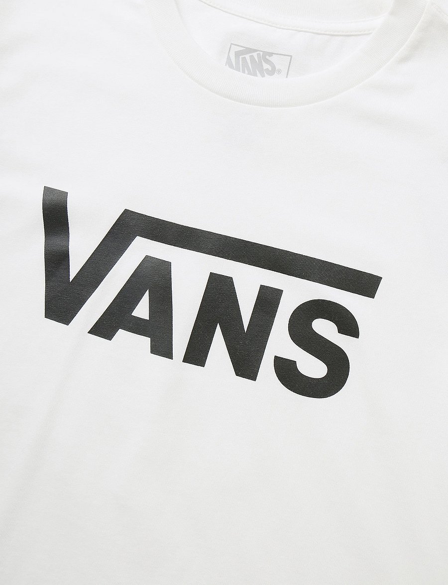 VANS - Flying V Crew SS Tee - t-shirts - white - 2