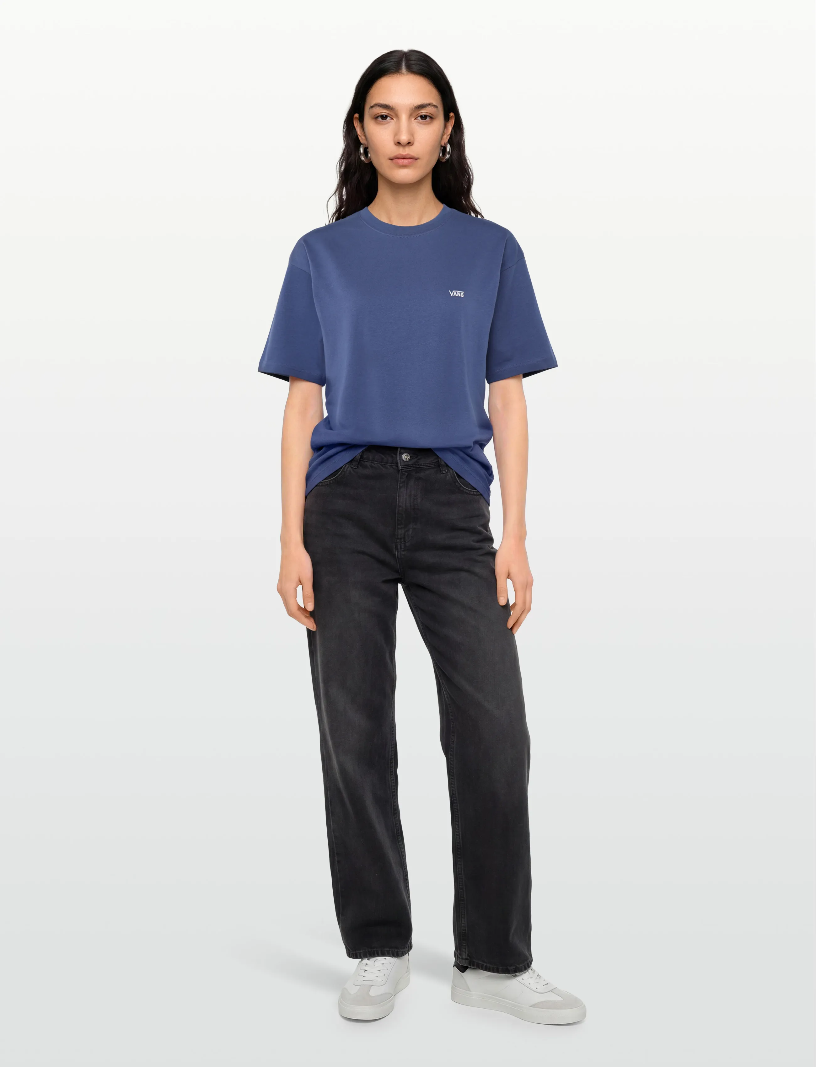 VANS Left Chest II Loose SS Tee - T-shirts - TRUE NAVY / navy