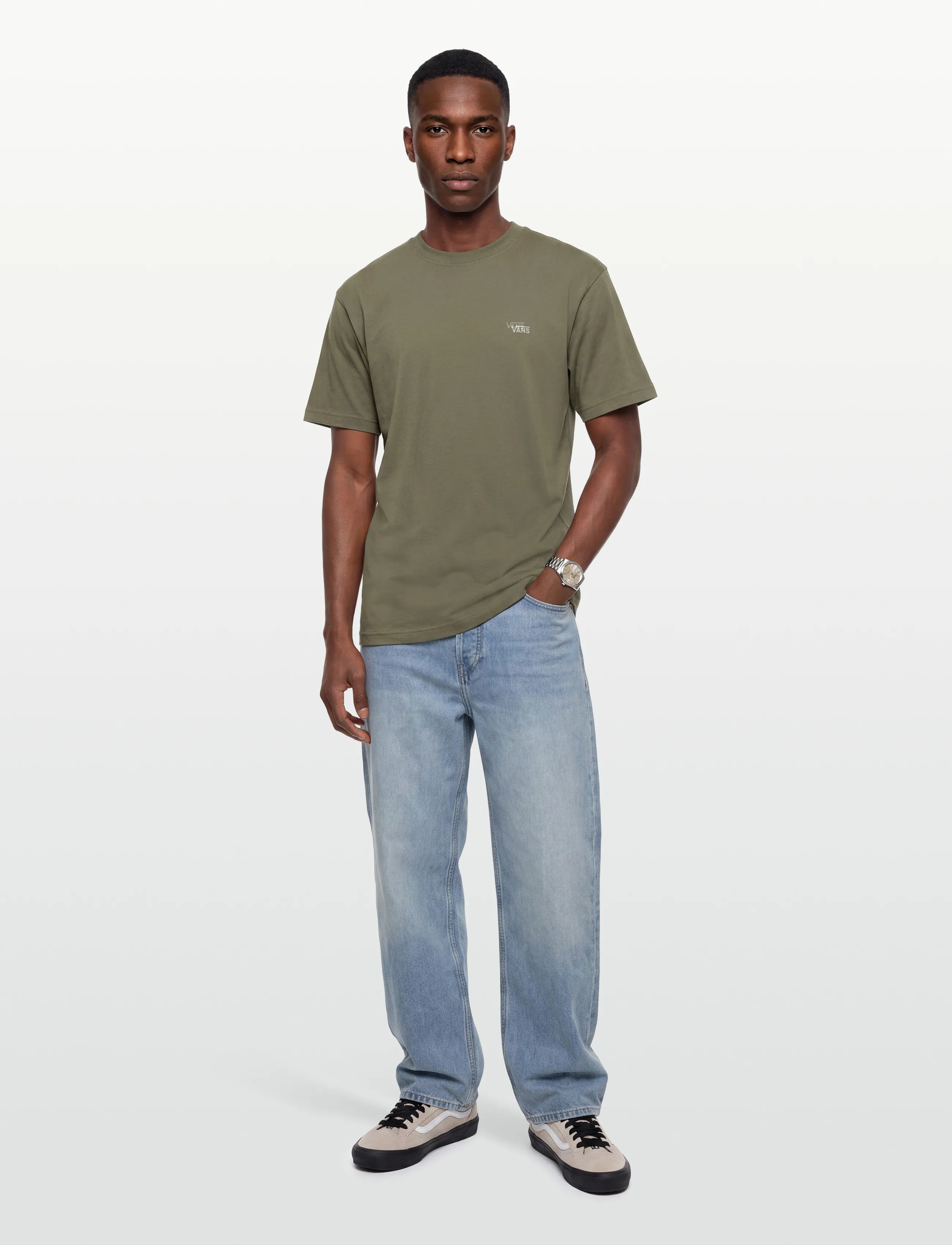 VANS - Left Chest II Loose SS Tee - oberteile & t-shirts - bungee cord - 0