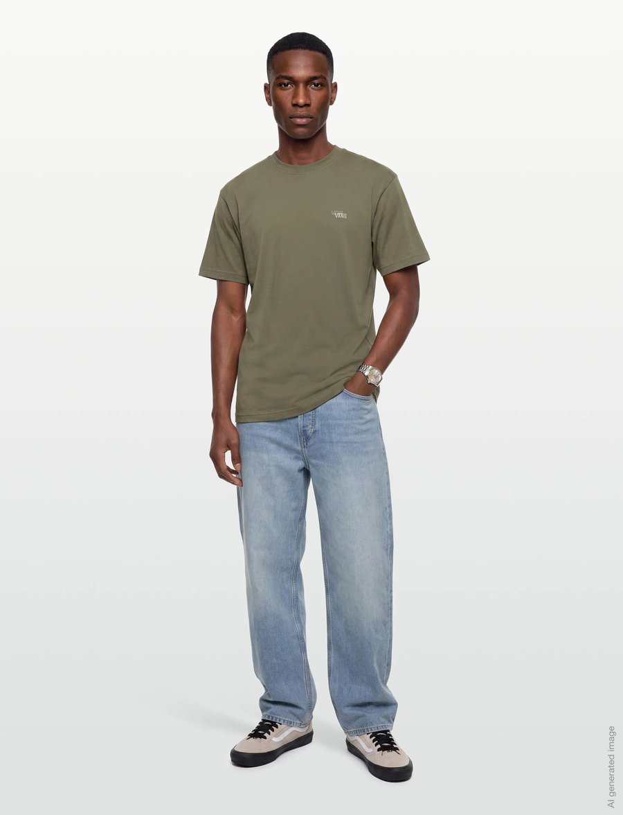 VANS - Left Chest II Loose SS Tee - oberteile & t-shirts - bungee cord - 0