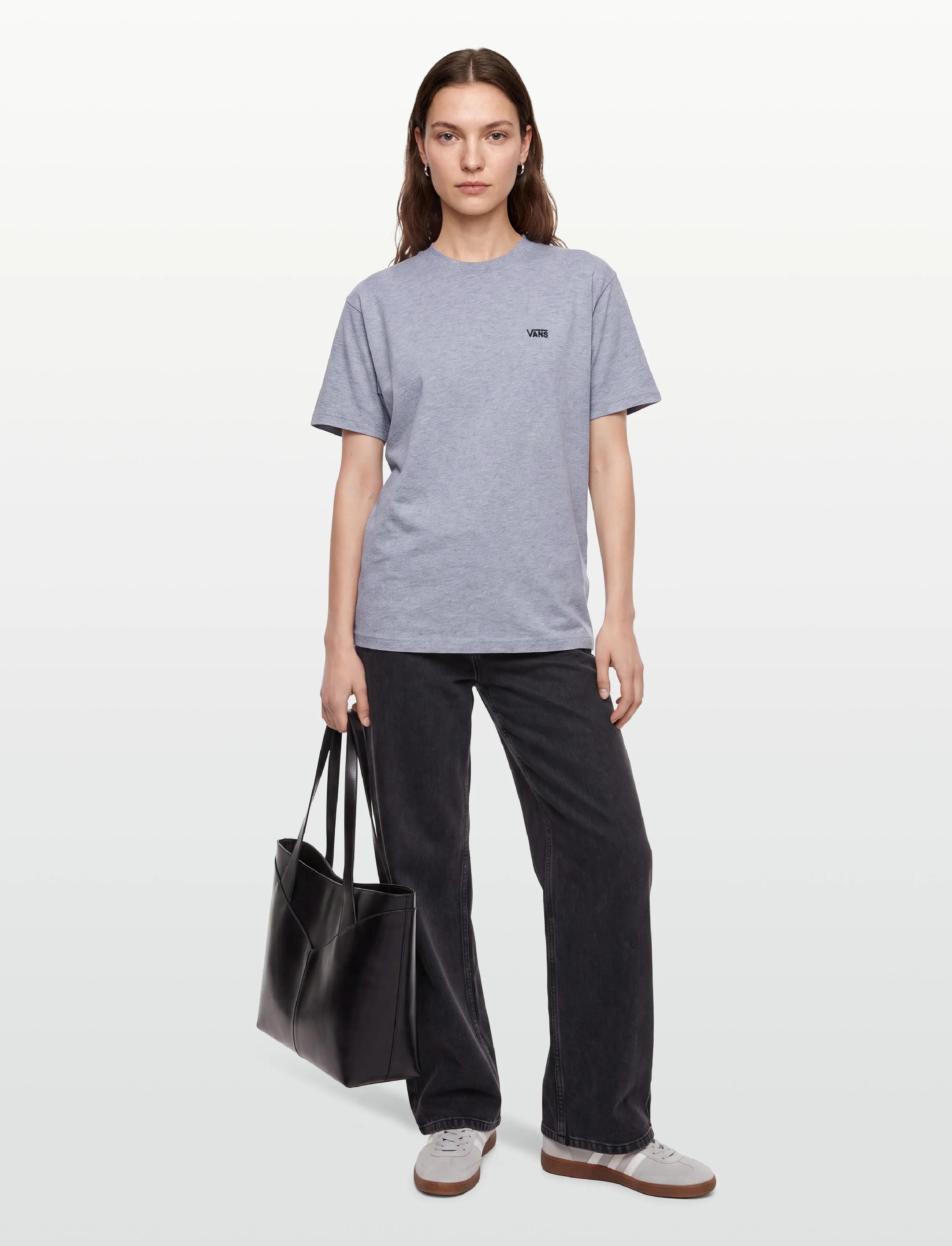 VANS - Left Chest II Loose SS Tee - oberteile & t-shirts - athletic heather - 4