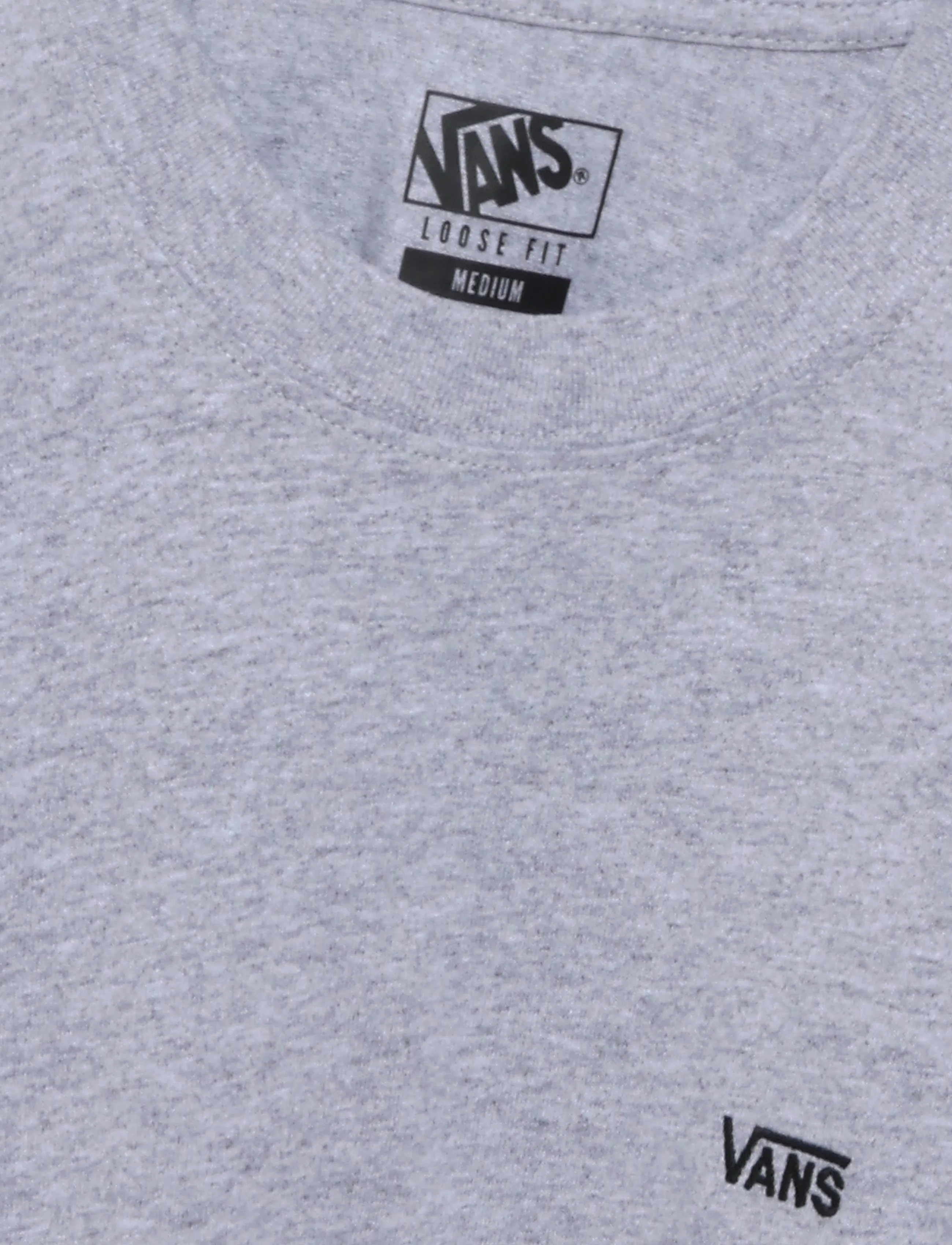 VANS - Left Chest II Loose SS Tee - oberteile & t-shirts - athletic heather - 2