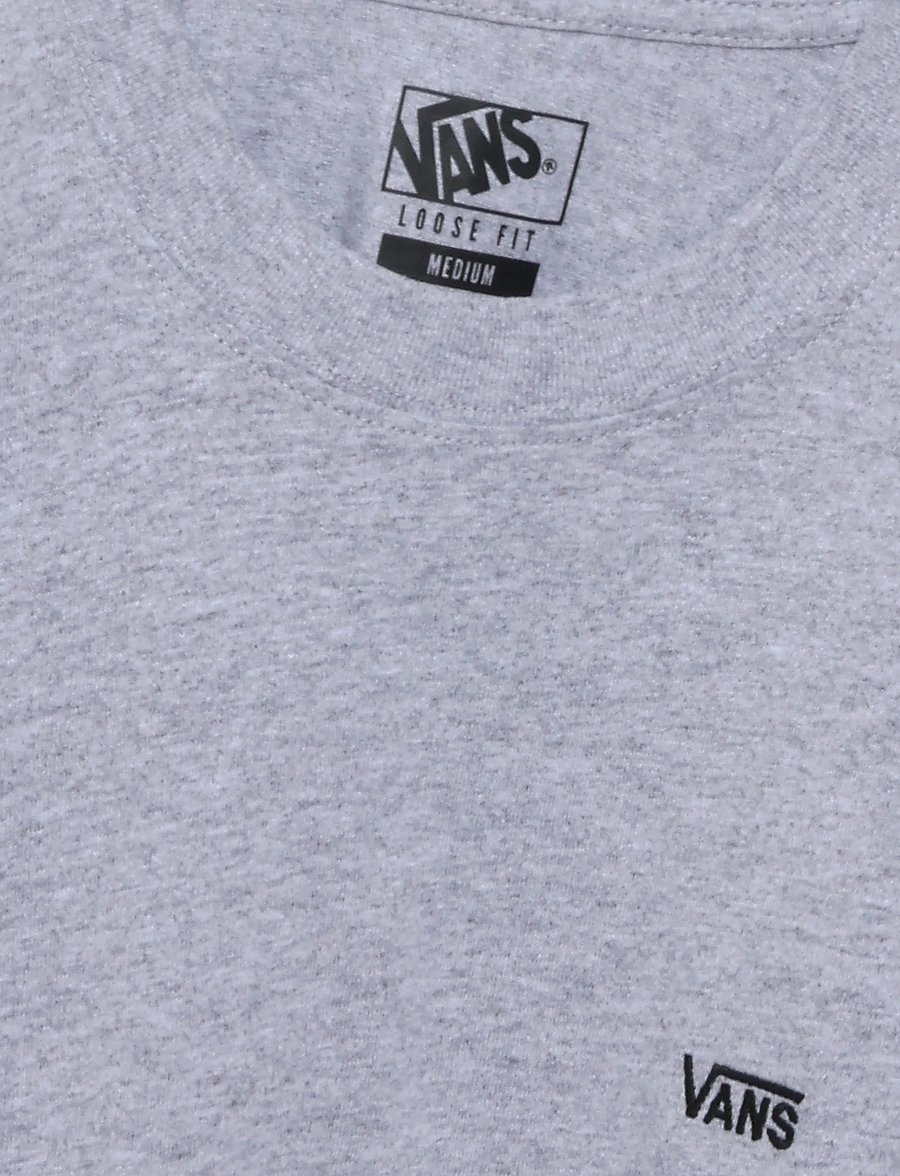 VANS - Left Chest II Loose SS Tee - augšdaļas un t-krekli - athletic heather - 2