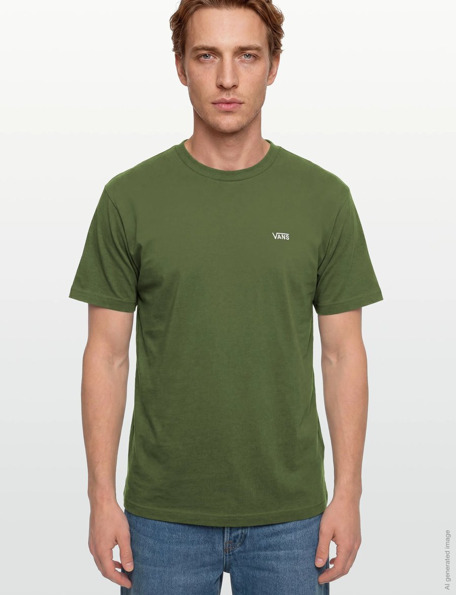 VANS - Left Chest II Loose SS Tee - oberteile & t-shirts - green balsam - 3
