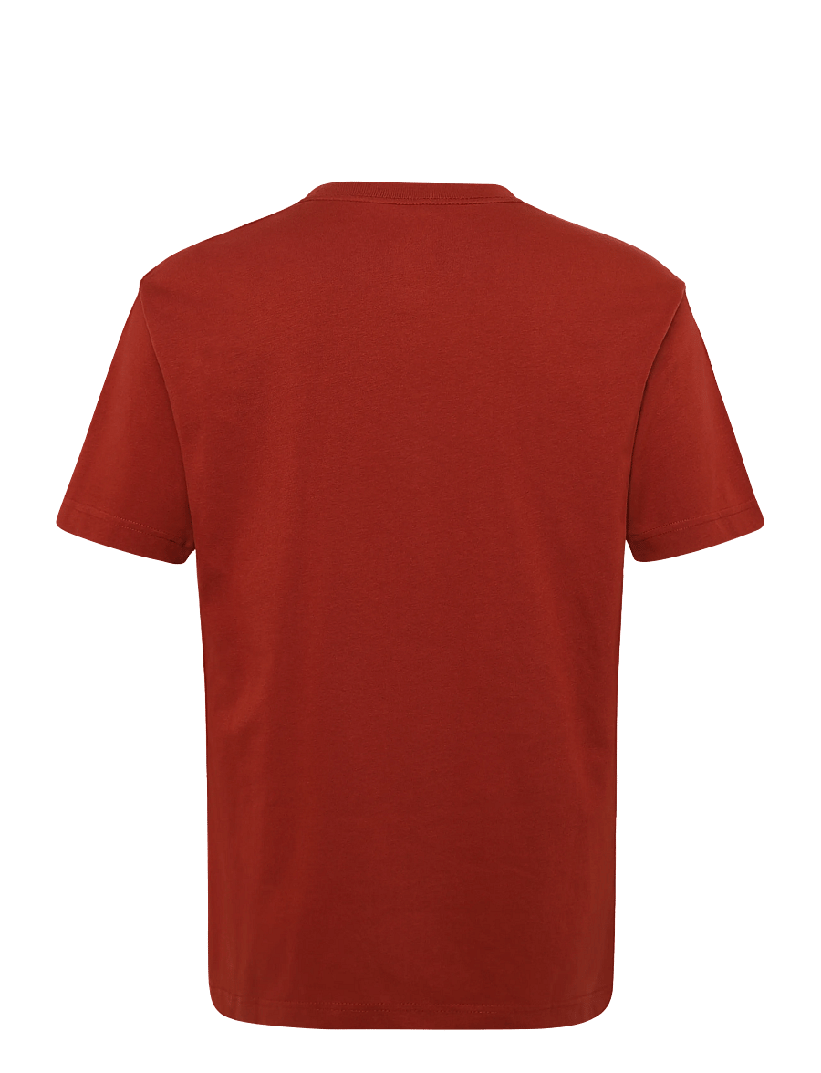 VANS - Left Chest II Loose SS Tee - t-shirts - poppy ember - 1