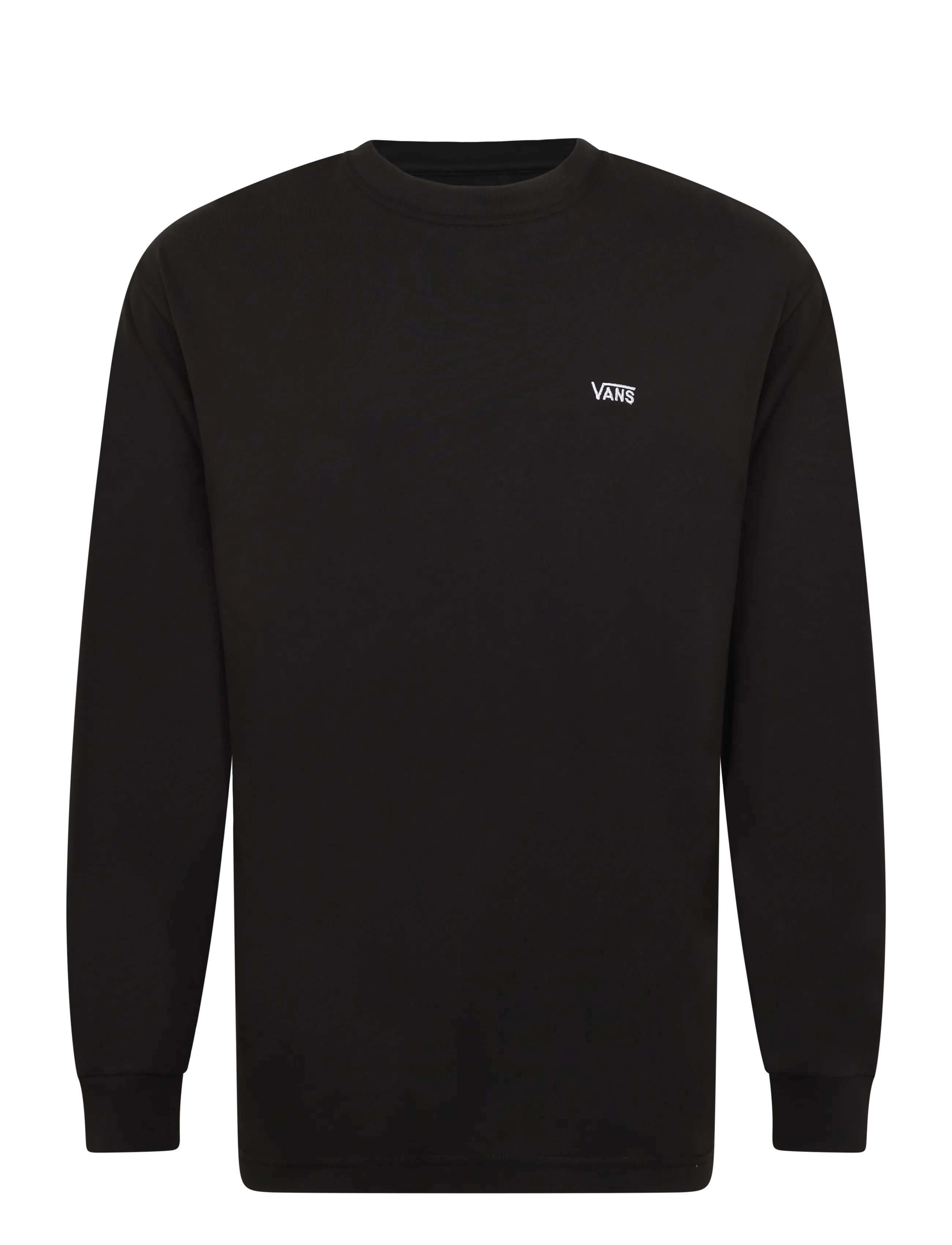 VANS Left Chest II Loose LS Tee - Visa allt - BLACK / black