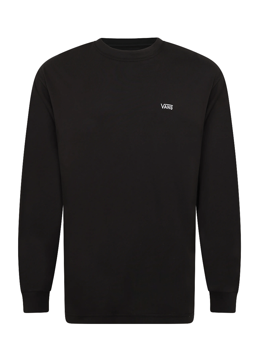 VANS - Left Chest II Loose LS Tee - långärmade tröjor - black - 0
