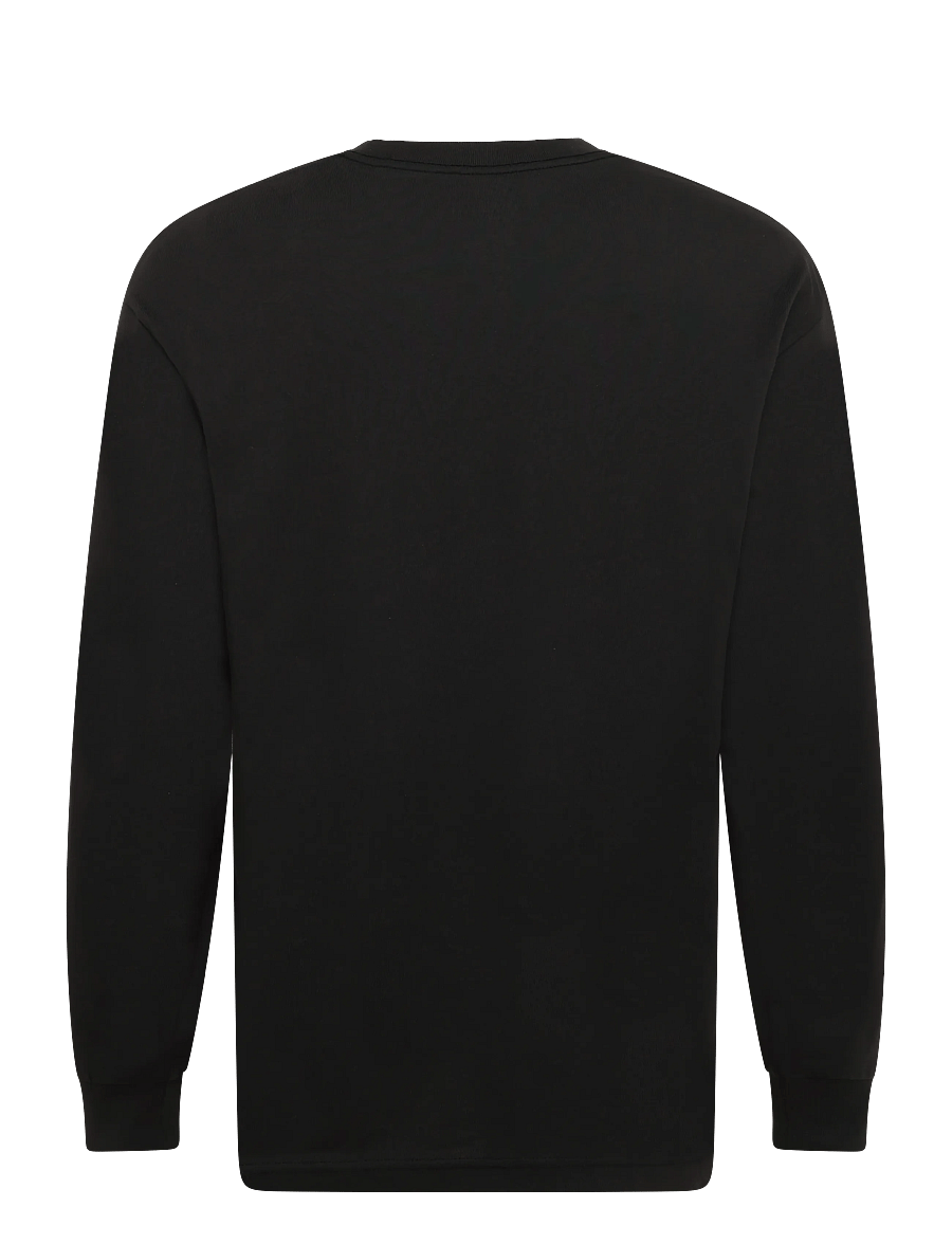 VANS - Left Chest II Loose LS Tee - långärmade tröjor - black - 1