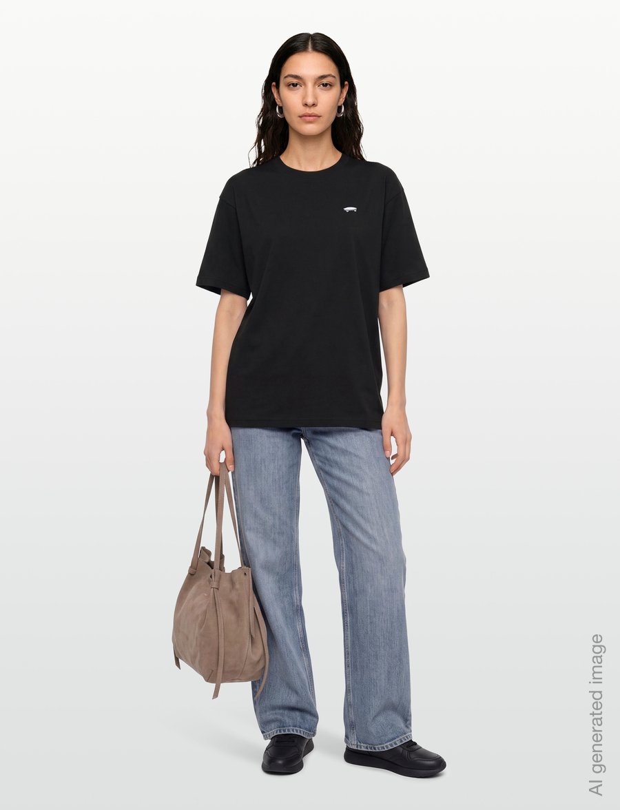 VANS - Salton Loose SS Tee - alussärgid ja t-särgid - black - 0