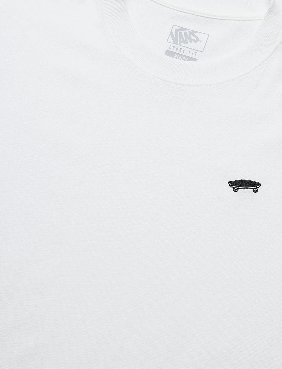 VANS - Salton Loose SS Tee - t-shirts - white - 2