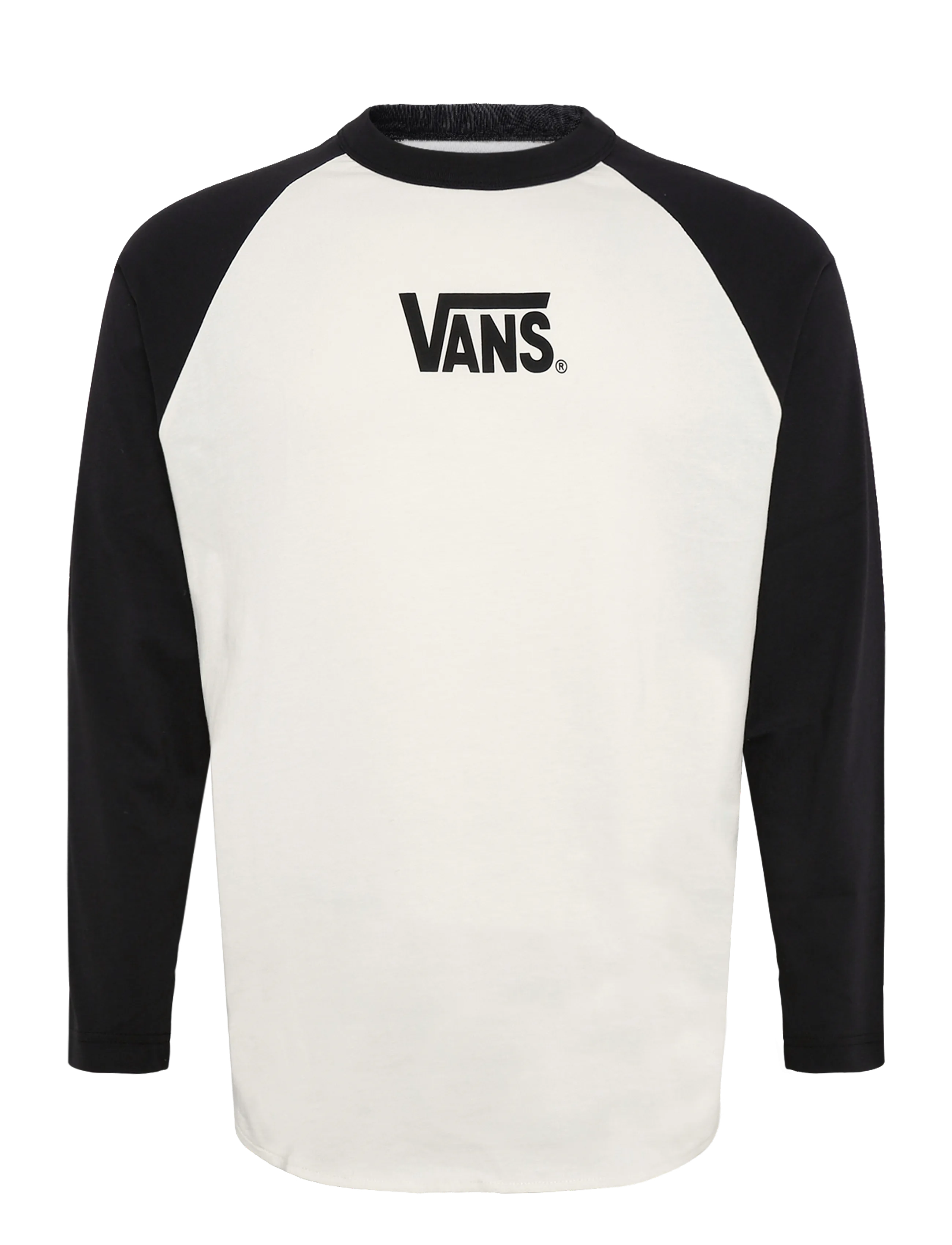VANS Core Raglan LS Tee - Alussärgid - BLACK / cream