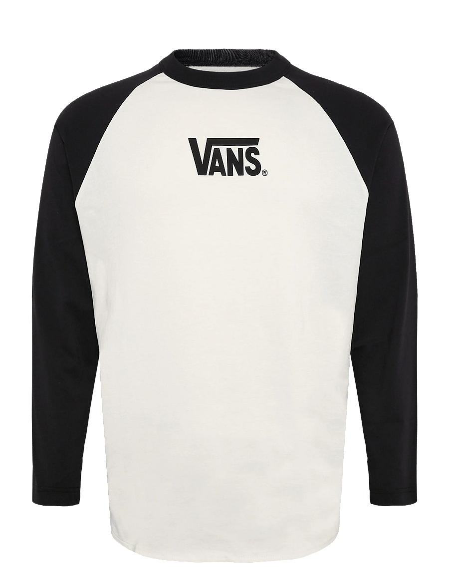 VANS - Core Raglan LS Tee - longsleeved tops - black - 0