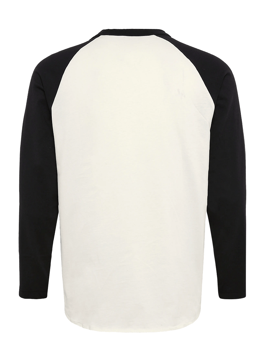 VANS - Core Raglan LS Tee - longsleeved tops - black - 1