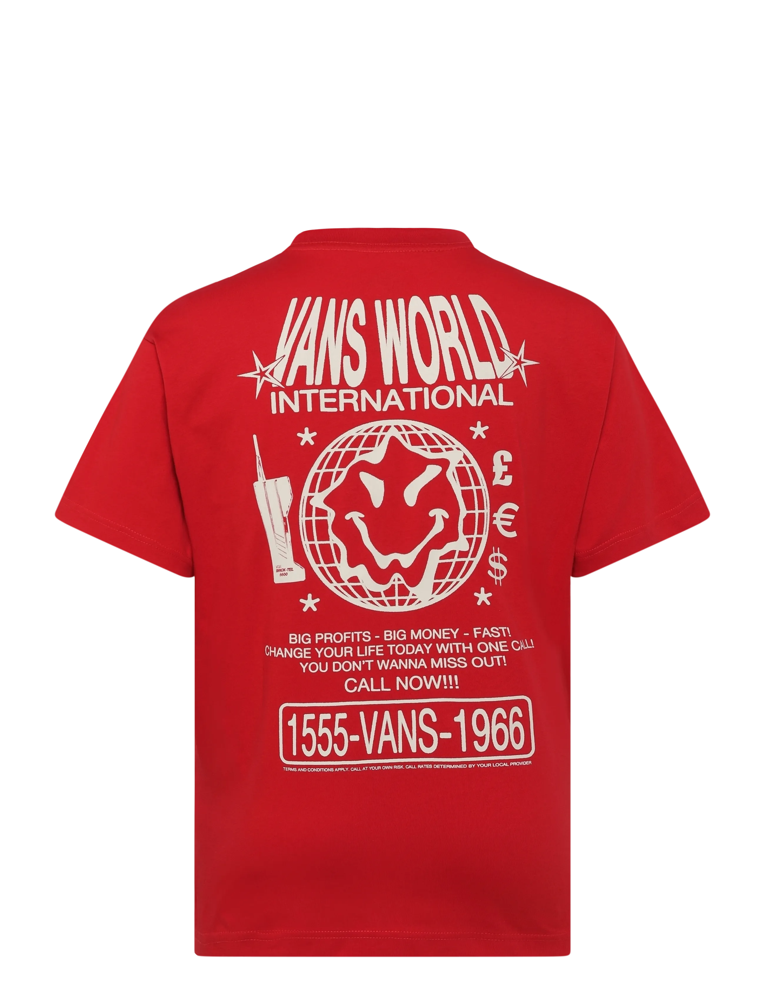VANS - Vans World Intl SS Tee - racing red - 1